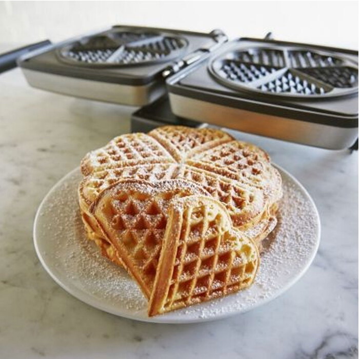 FriFri Plaques Gaufres cœurs M006 Krëfel les meilleurs prix