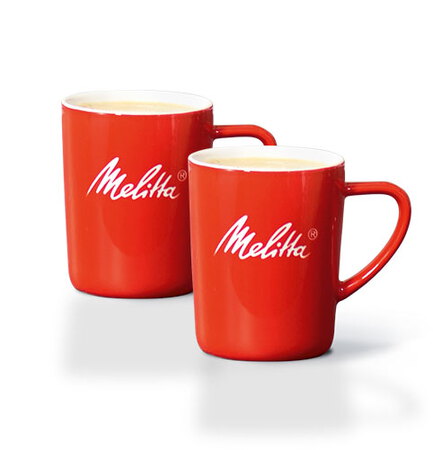 2 Mugs Melitta Promotieartikel melitta kopen in de aanbieding