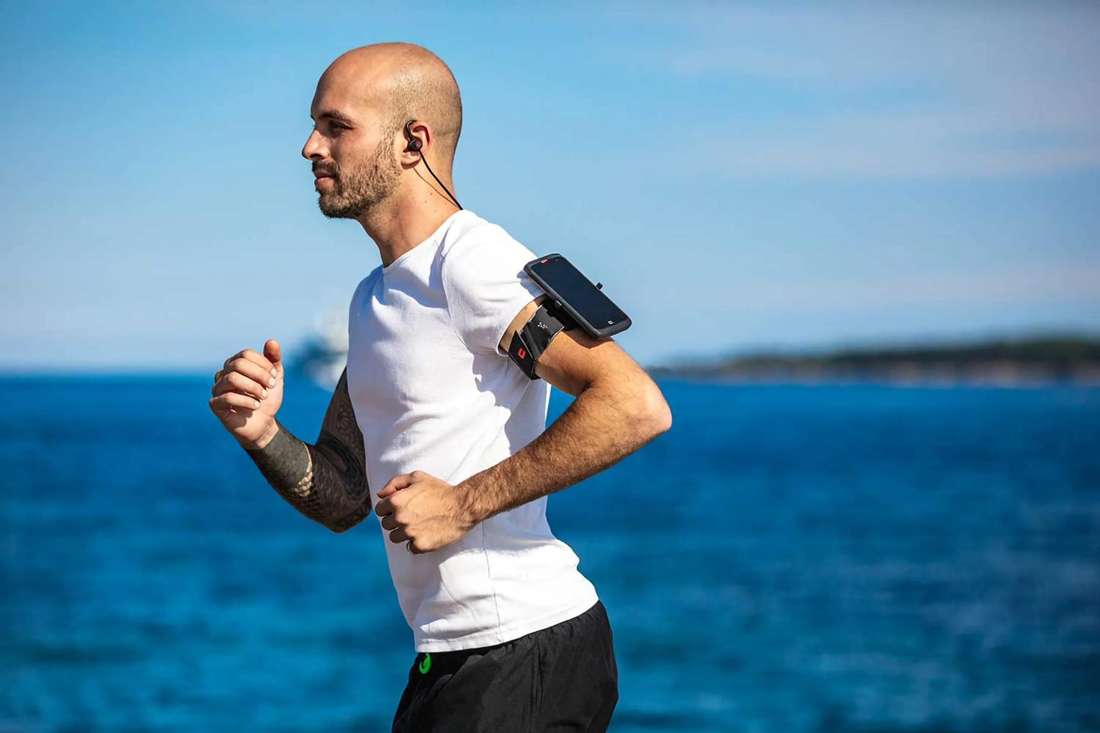 Crosscall X-Armband ergonomische sportarmband - Zwart image