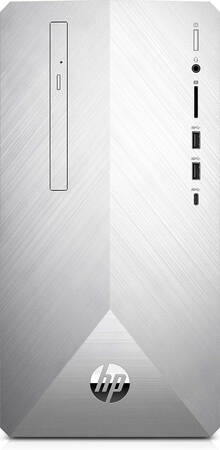 Hp Pavilion Desktop Pc 595 P0273 Nb Natural Silver hp kopen in de aanbieding
