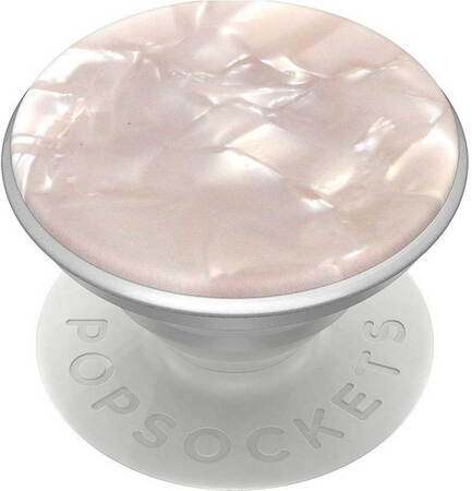 Support smartphone Acetate Pearl White