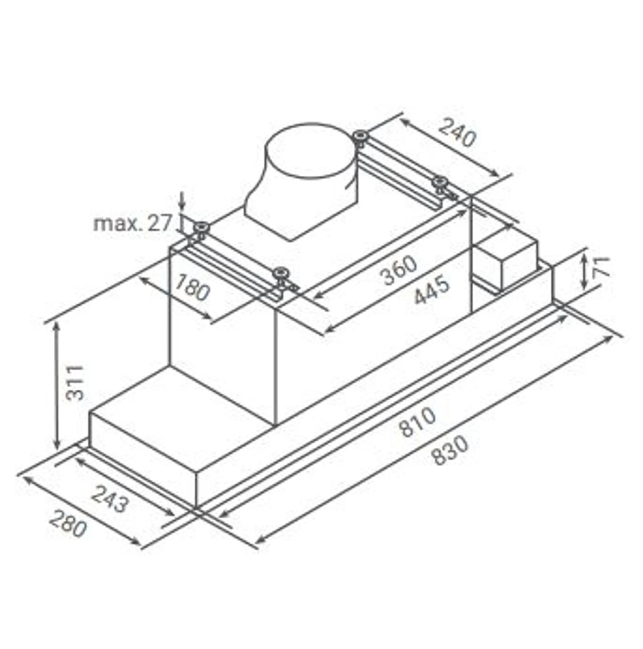 Boretti Groupe d'aspiration PHN90 image