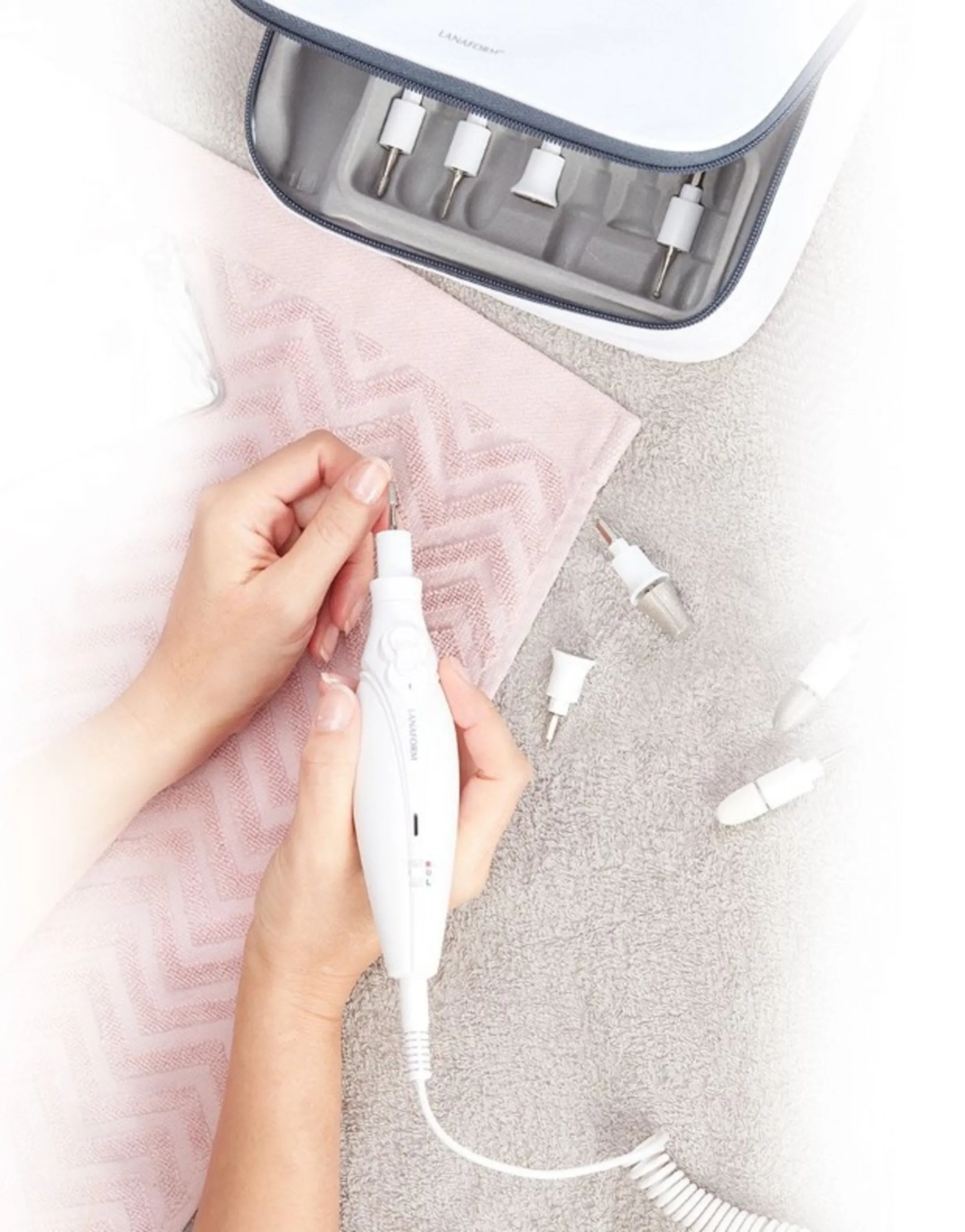 Lanaform Ensemble de manucure/pédicure Perfect Nail LA130507 image