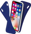 SBS Coque Polo pour iPhone X et Xs - Bleu