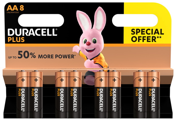 Duracell Plus Power Alkaline Aa Batterijen Verpakking Van 8 duracell kopen in de aanbieding Duracell Plus Power Alkaline Aa Batterijen Verpakking Van 8 duracell kopen in de aanbieding