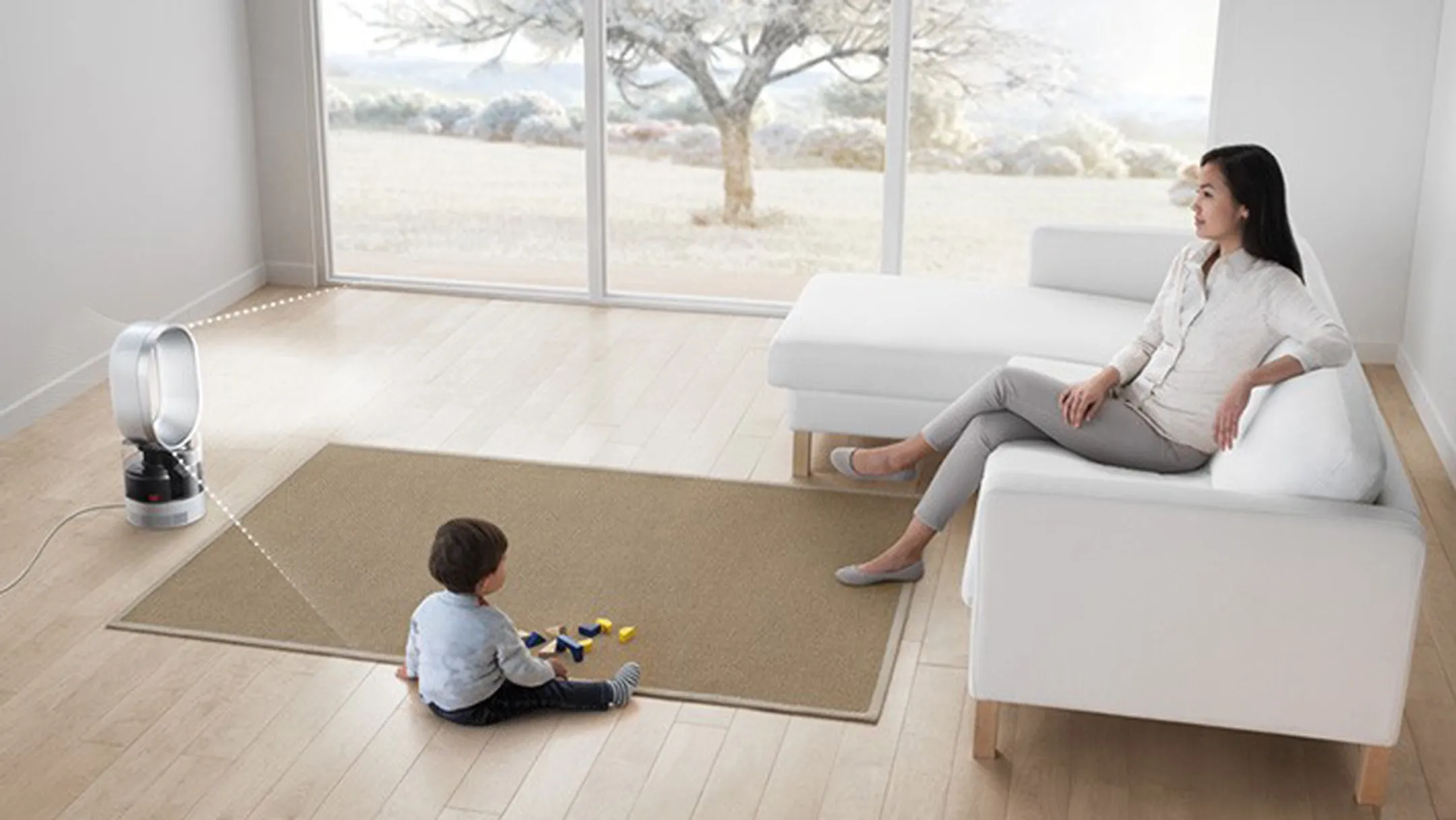 Dyson Luchtbevochtiger AM10WH/S DEMO image