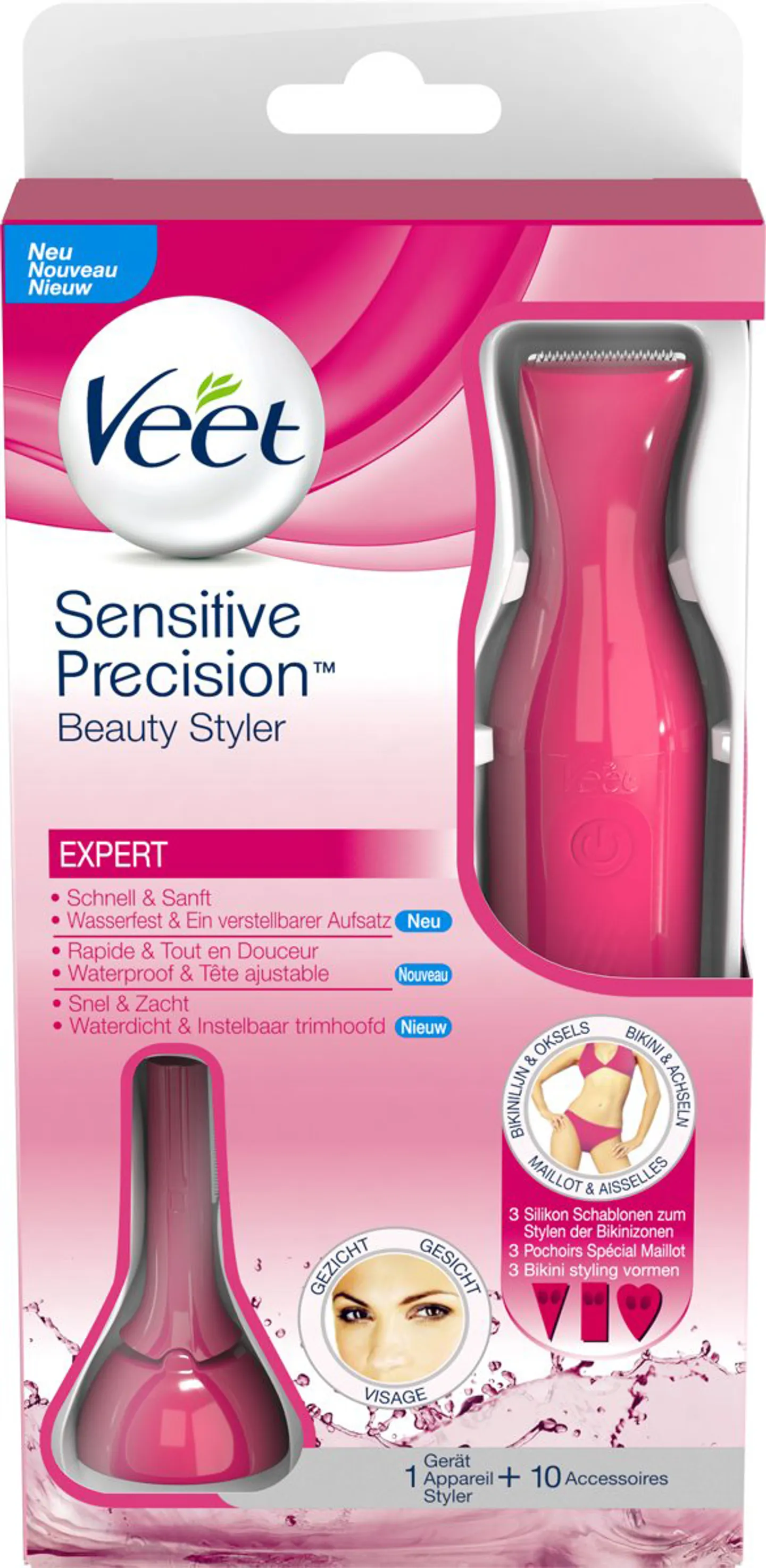 Veet Ladyshave Sensitive Precision Trimmer Expert Bestel nu,