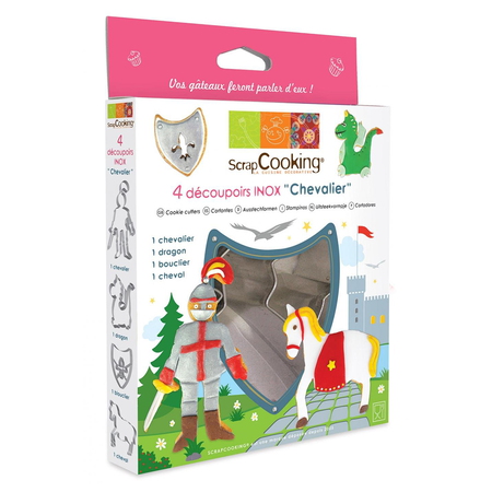 Découpoirs Chevalier - 4 pièces - inox