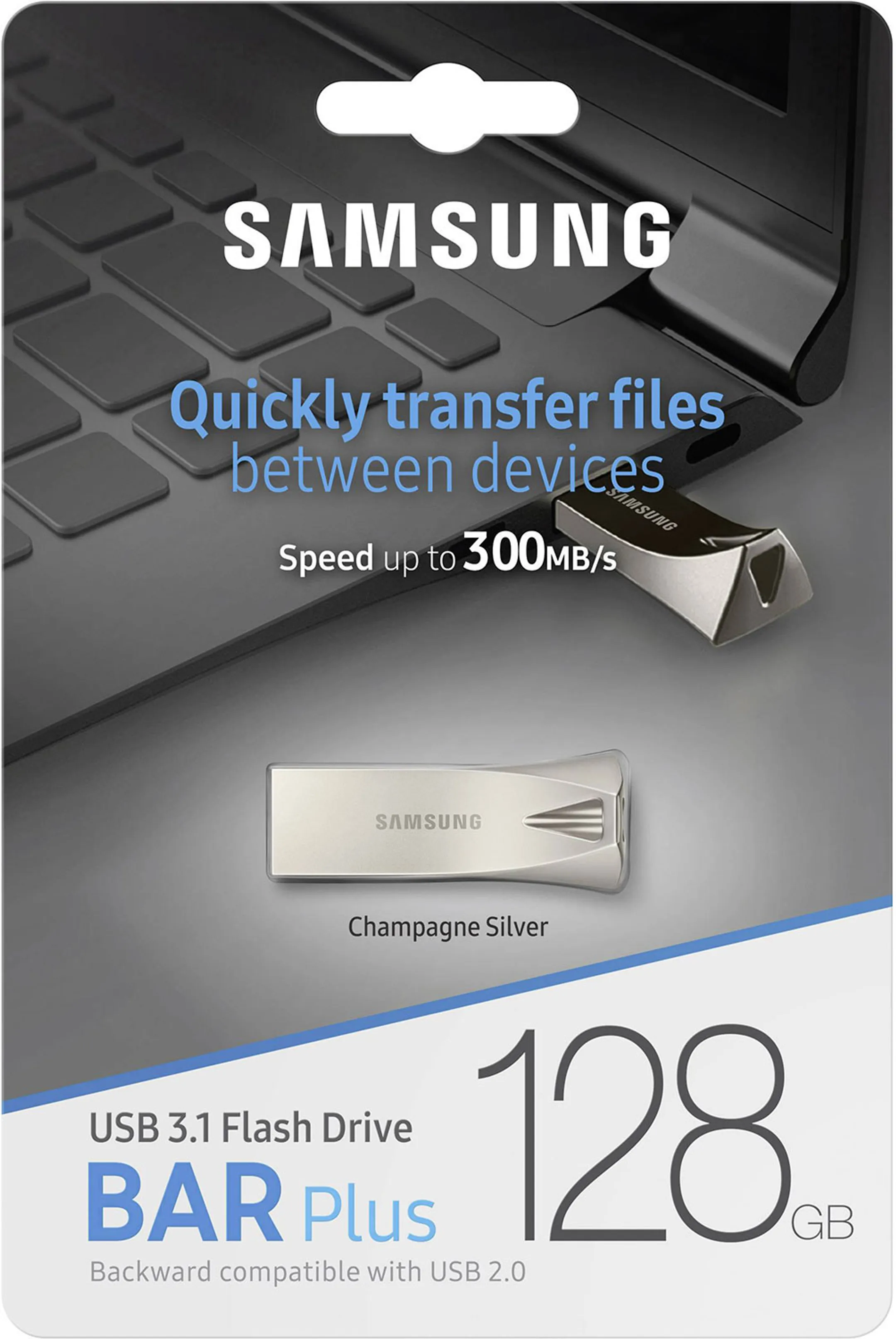 Samsung Bar Plus USB 3.1 MUF-128BE3/APC - 128 GB image