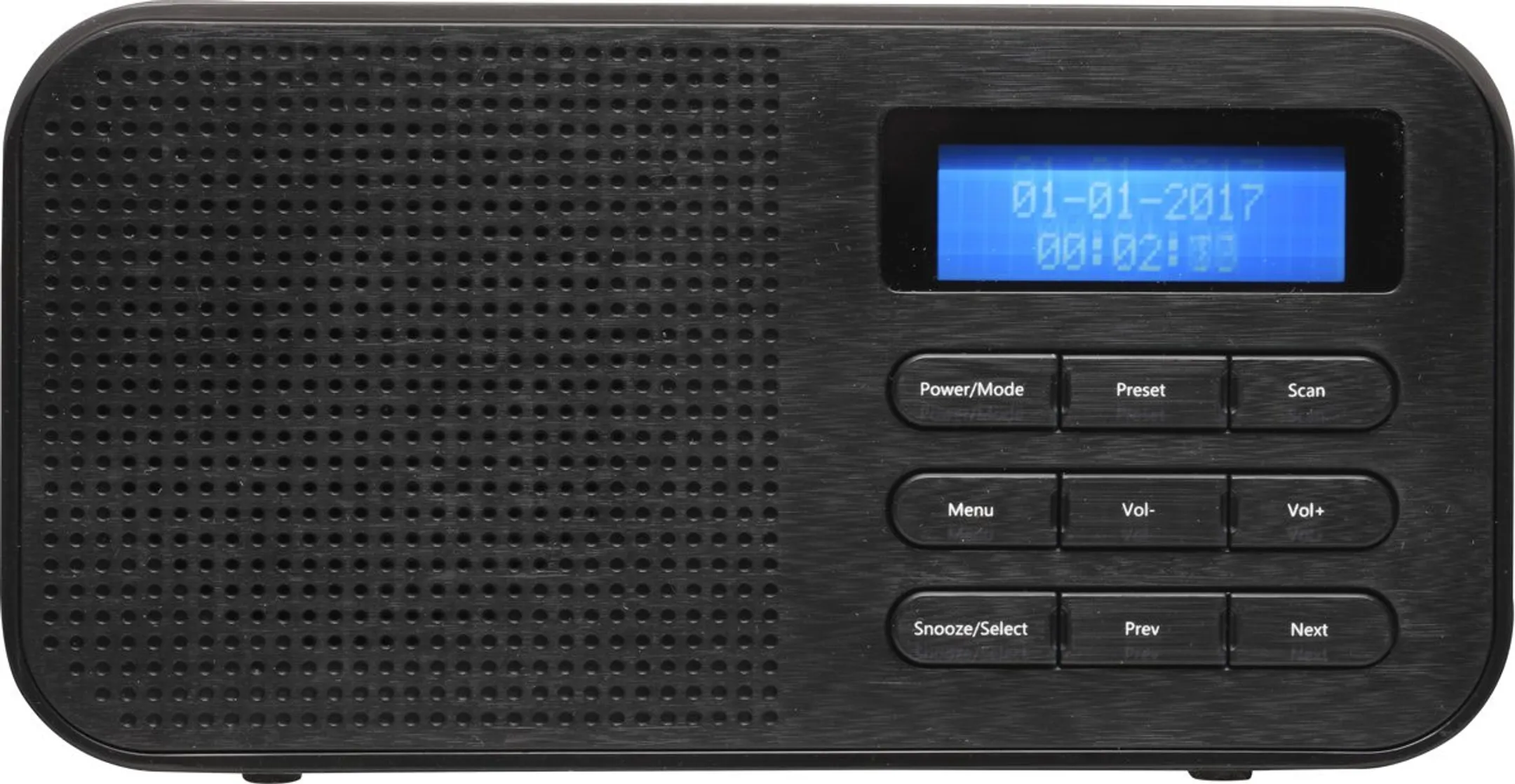 Denver Compacte DAB+ radio - DAB-42 - Zwart image