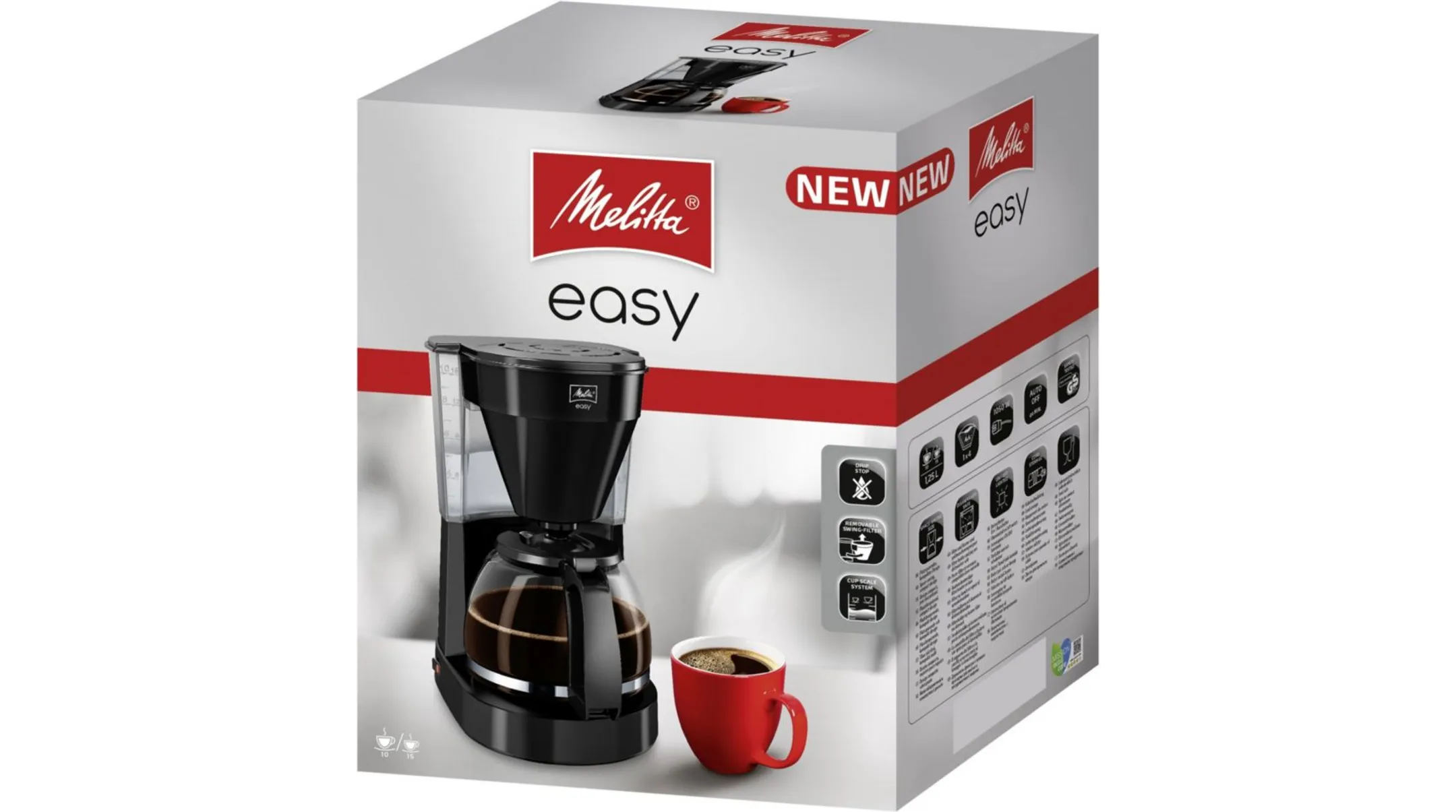 Melitta Machine à café filtre Easy II Noir 1023-02 image