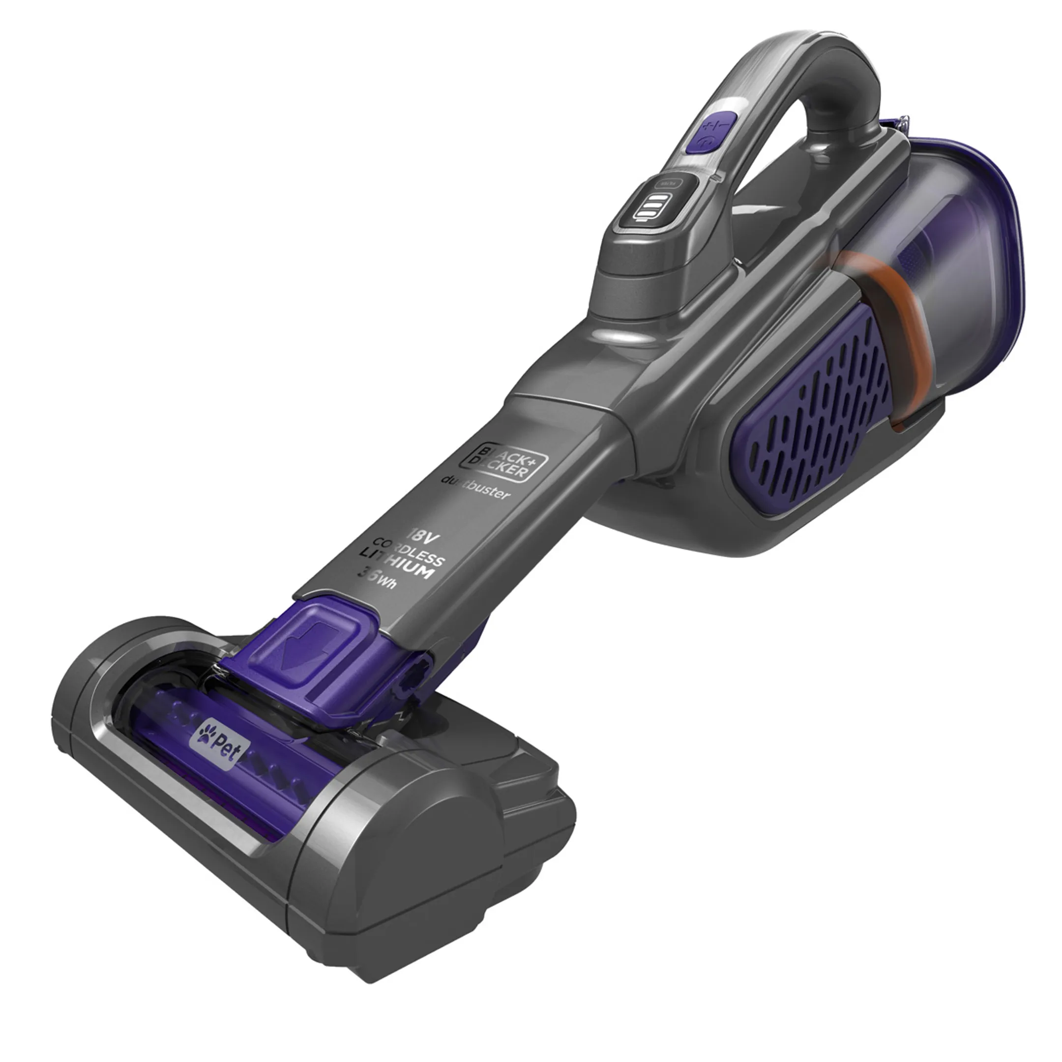 BLACK+DECKER Aspirateur de table PET BHHV520BFP-QW image