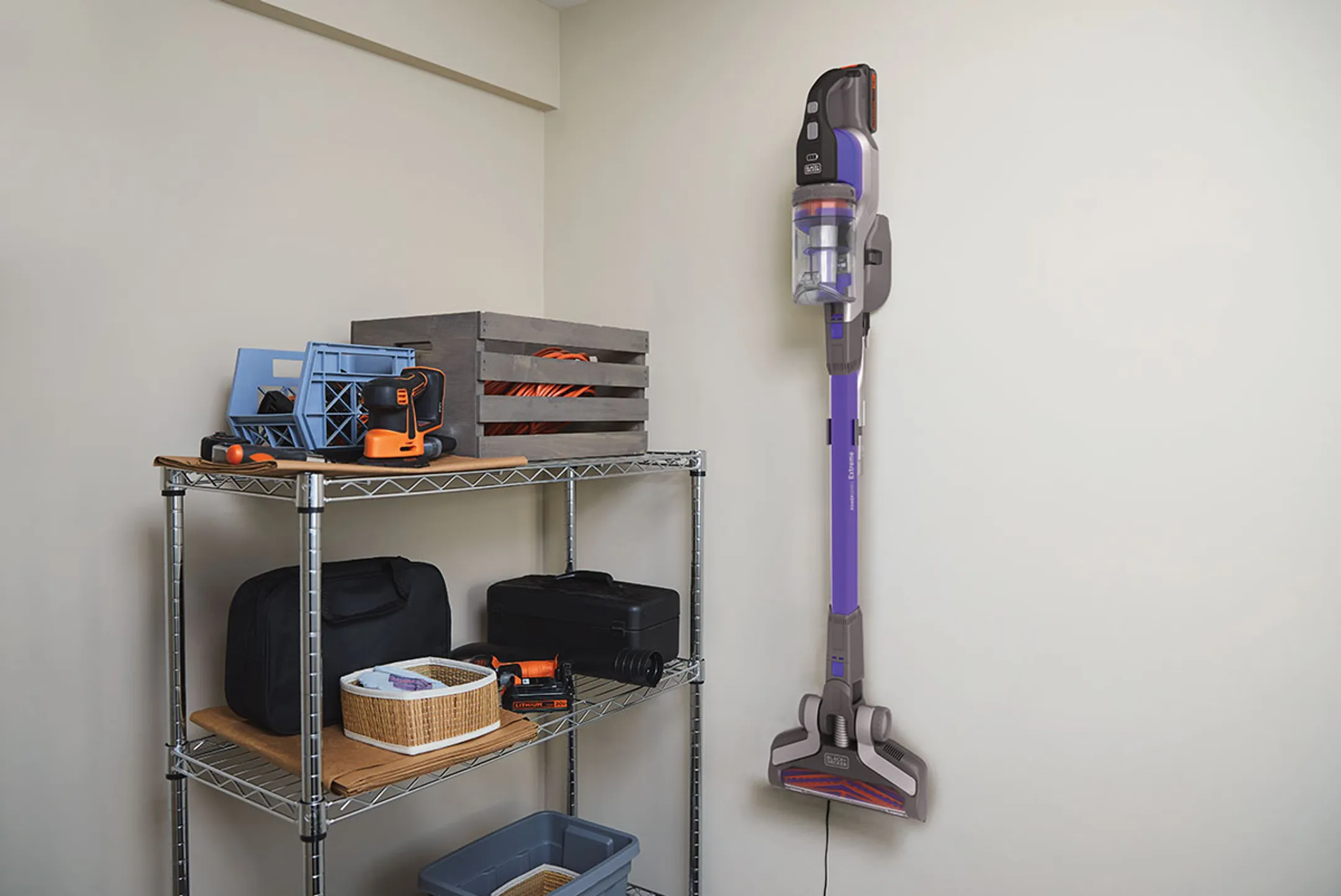 BLACK+DECKER Steelstofzuiger 4in1 Pet BHFEV182CP-QW image