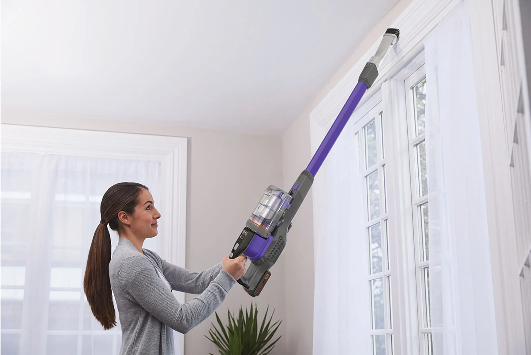 BLACK+DECKER Steelstofzuiger 4in1 Pet BHFEV182CP-QW image