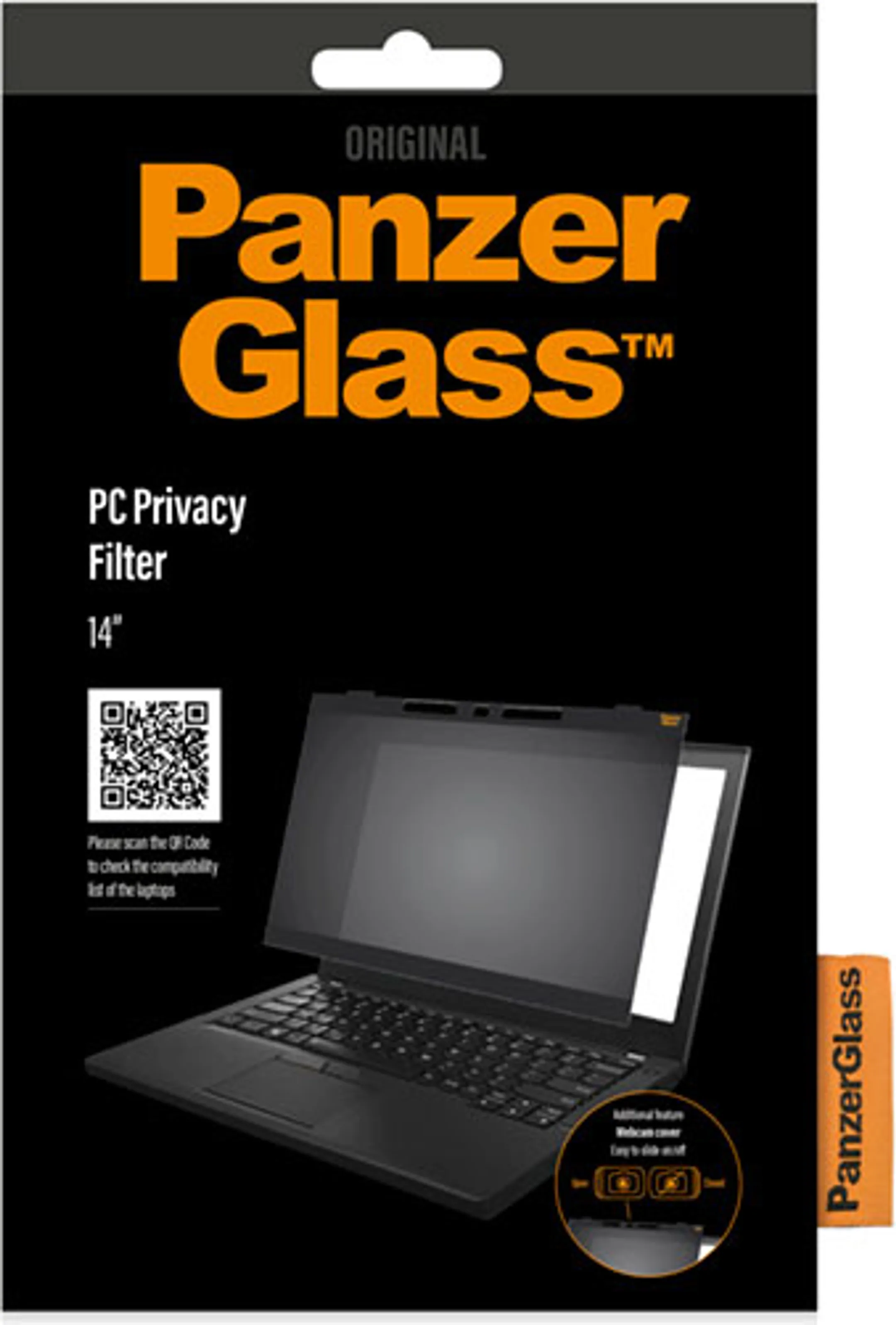 Privacyfilter voor 14" laptops - PZ-0504