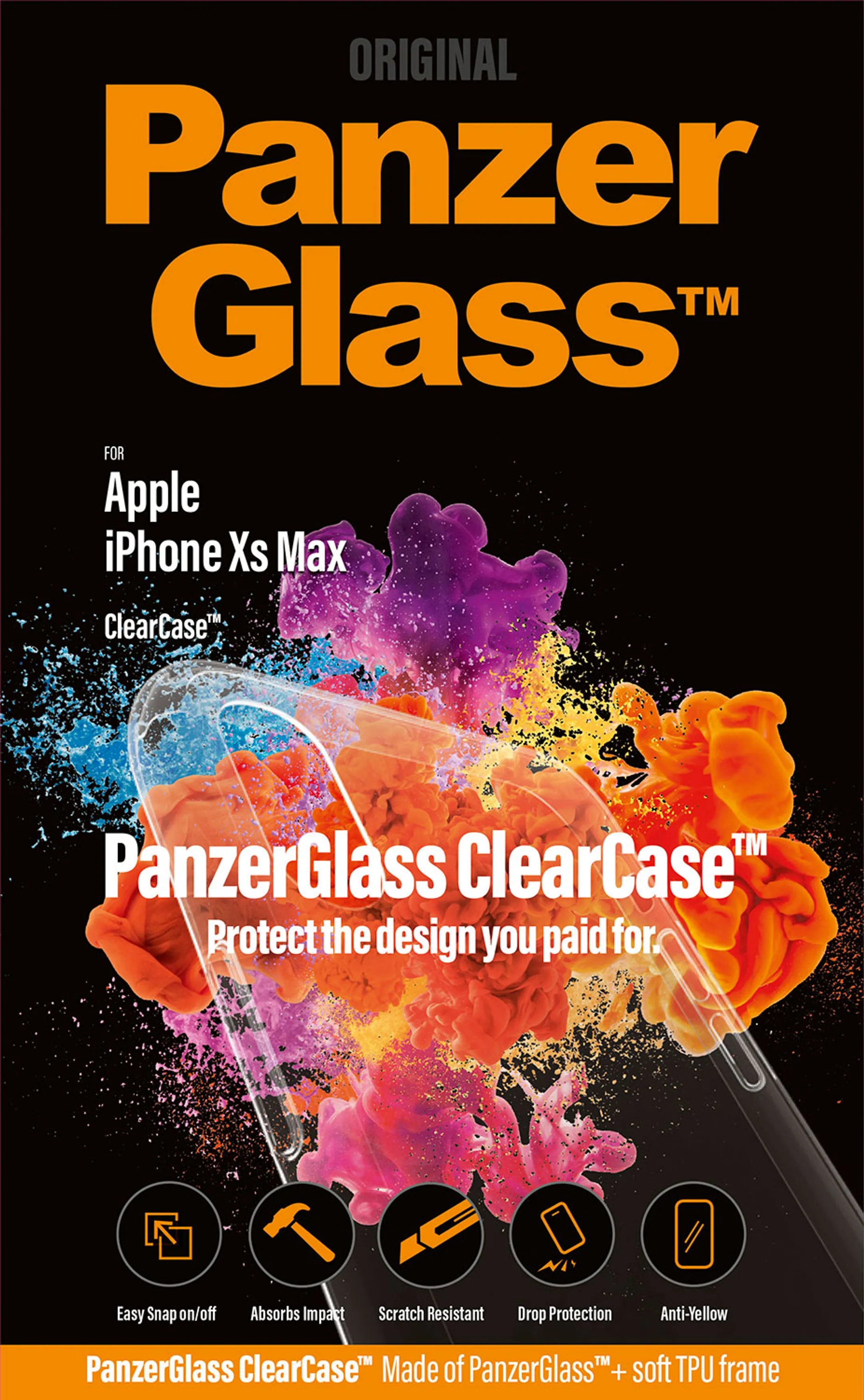 Panzerglass ClearCase™ pour iPhone Xs Max - PZ-0191 image