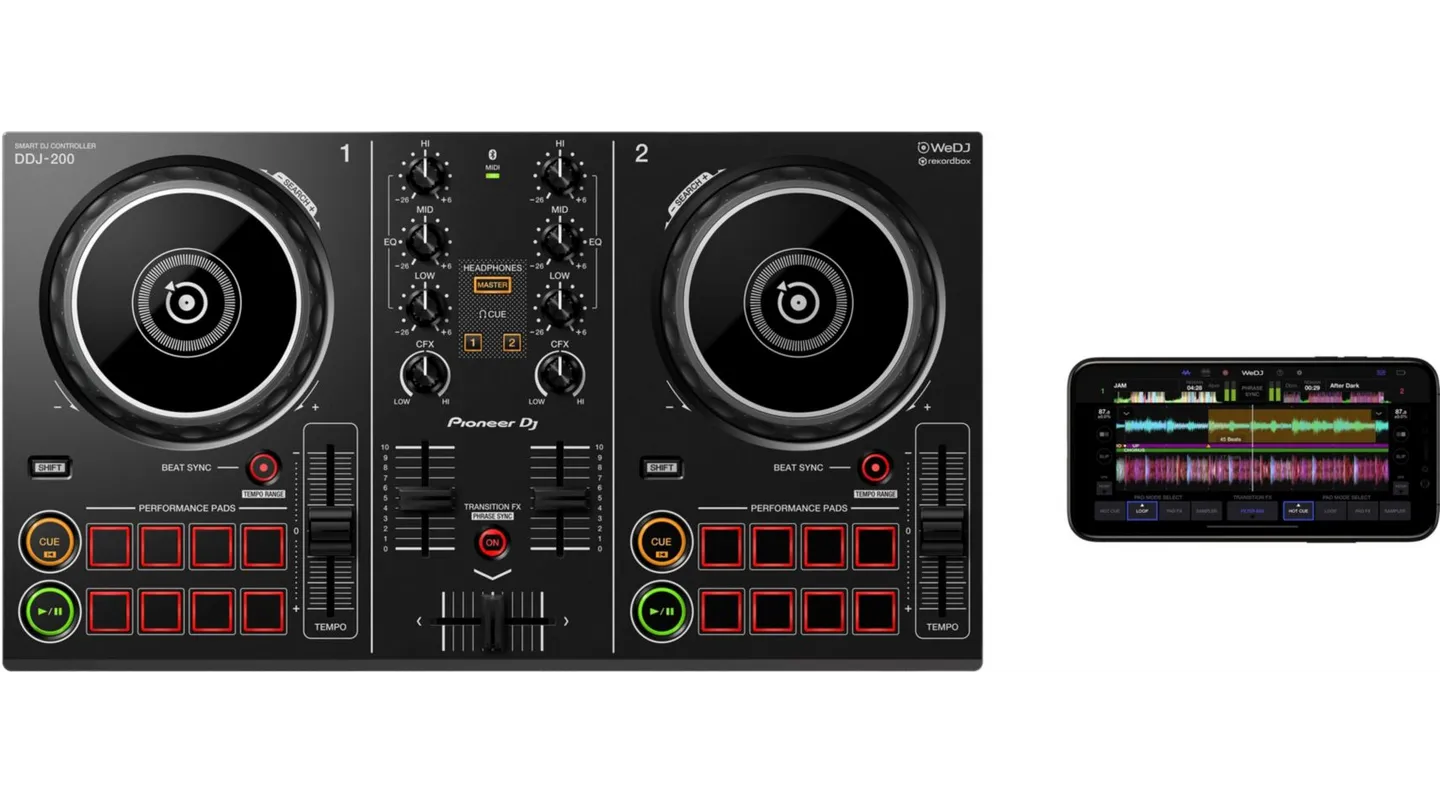 PIONEER DJ DJcontroller DDJ200 Bestel nu, in huis