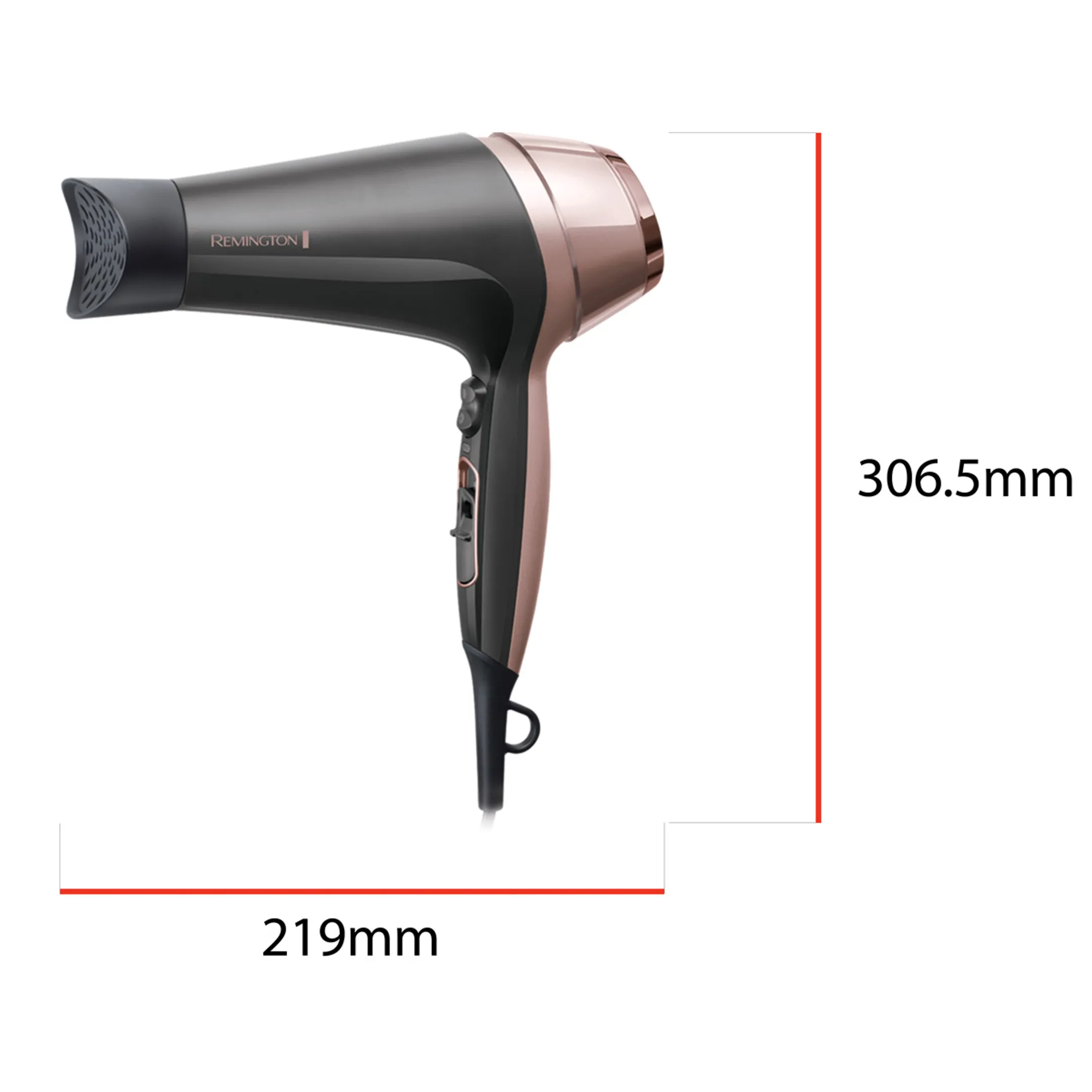 Remington Sèche-cheveux Curl & Straight Confidence D5706 image