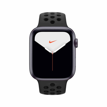 Apple Watch Series 5 Nike - Aluminium Space Grey/Anthracite Black 44mm |  Krëfel – de beste prijzen, service inbegrepen