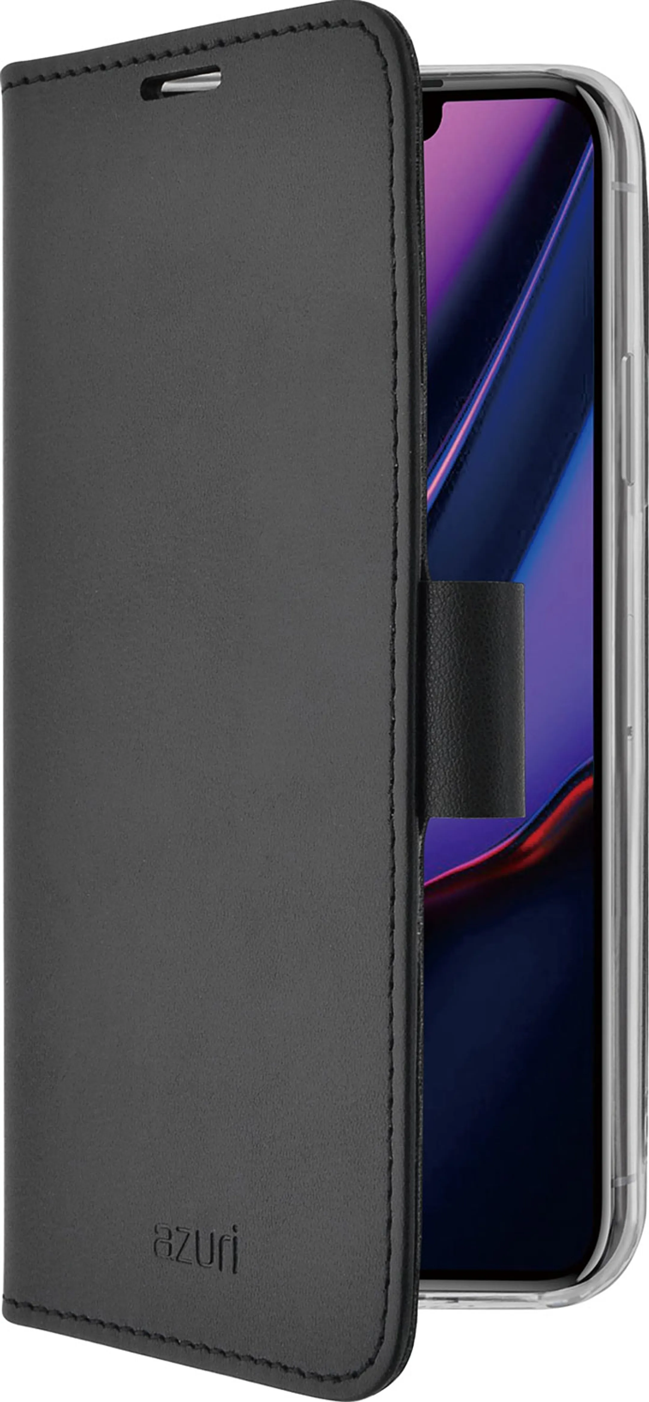 Azuri Étui portefeuille pour iPhone 11 Pro - Noir image