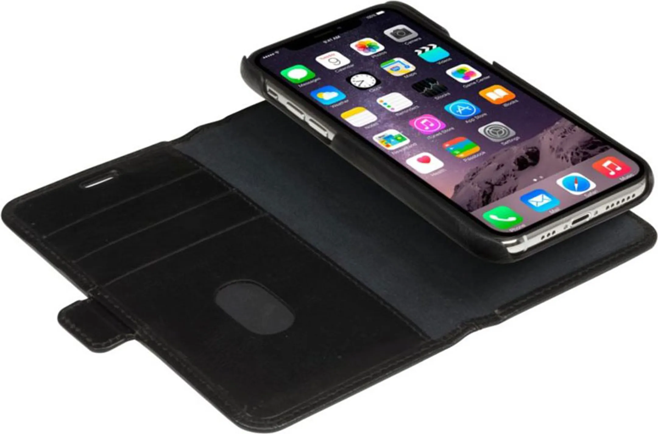 Dbramante Walletcover Lynge voor iPhone 11 Pro - Zwart image