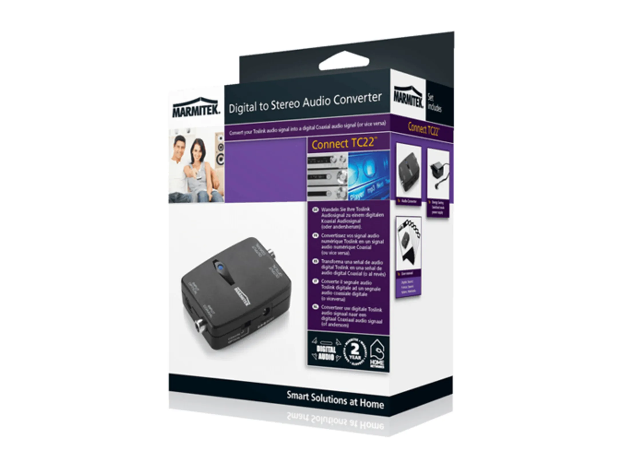 Marmitek TOSLINK naar Coax-adapter - Connect TC22 image