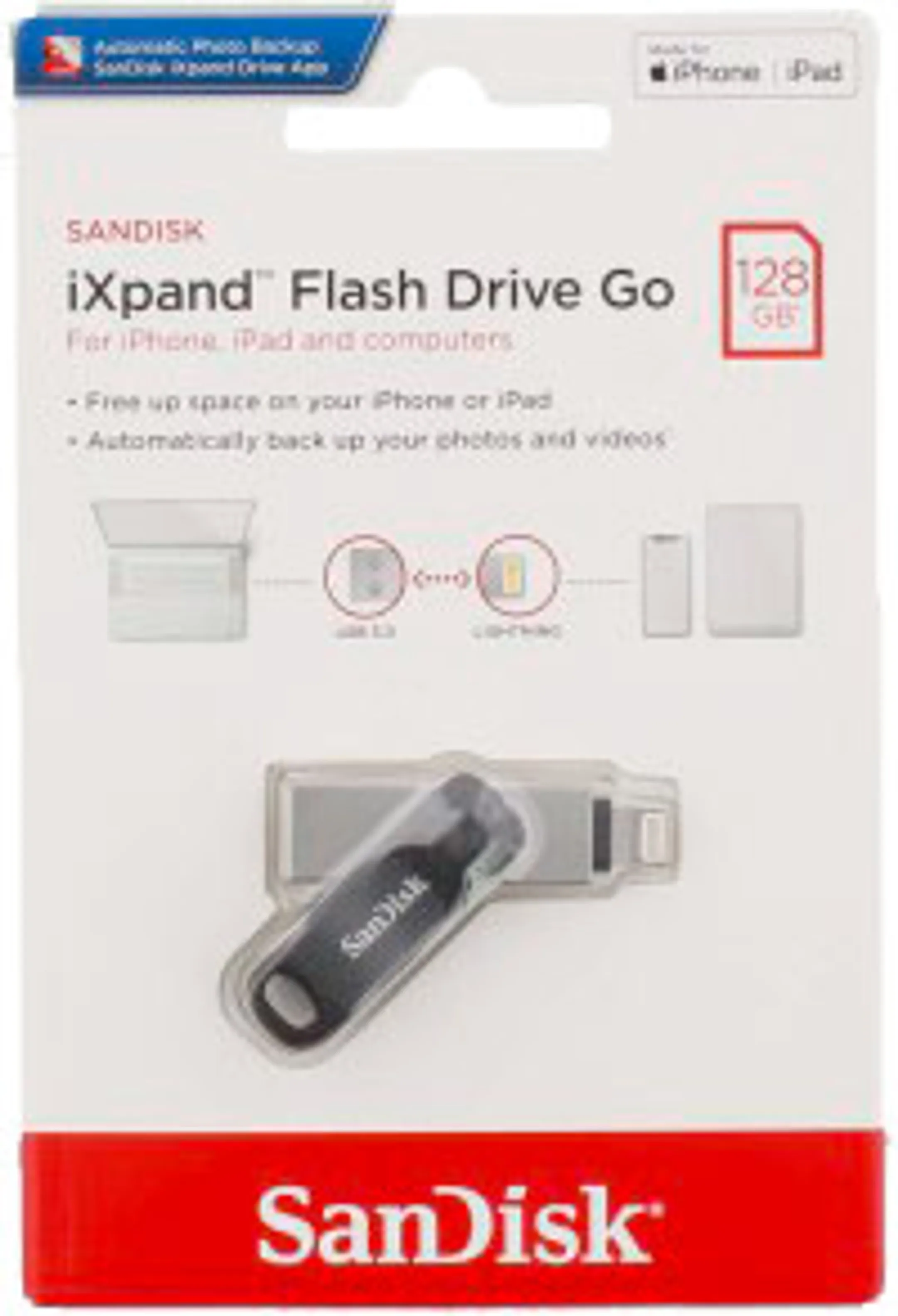 Sandisk iXpand™ Go - 128 Go image