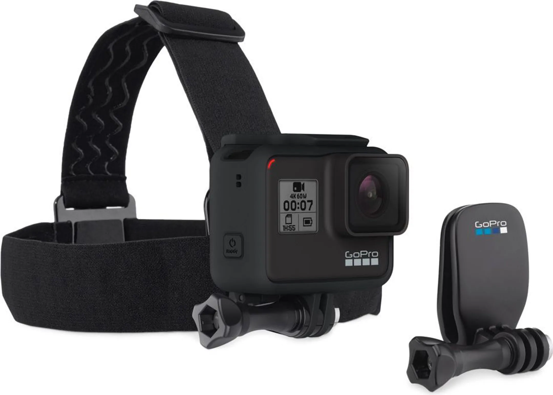 GoPro Bandeau de fixation frontale + QuickClip - ACHOM-001 image