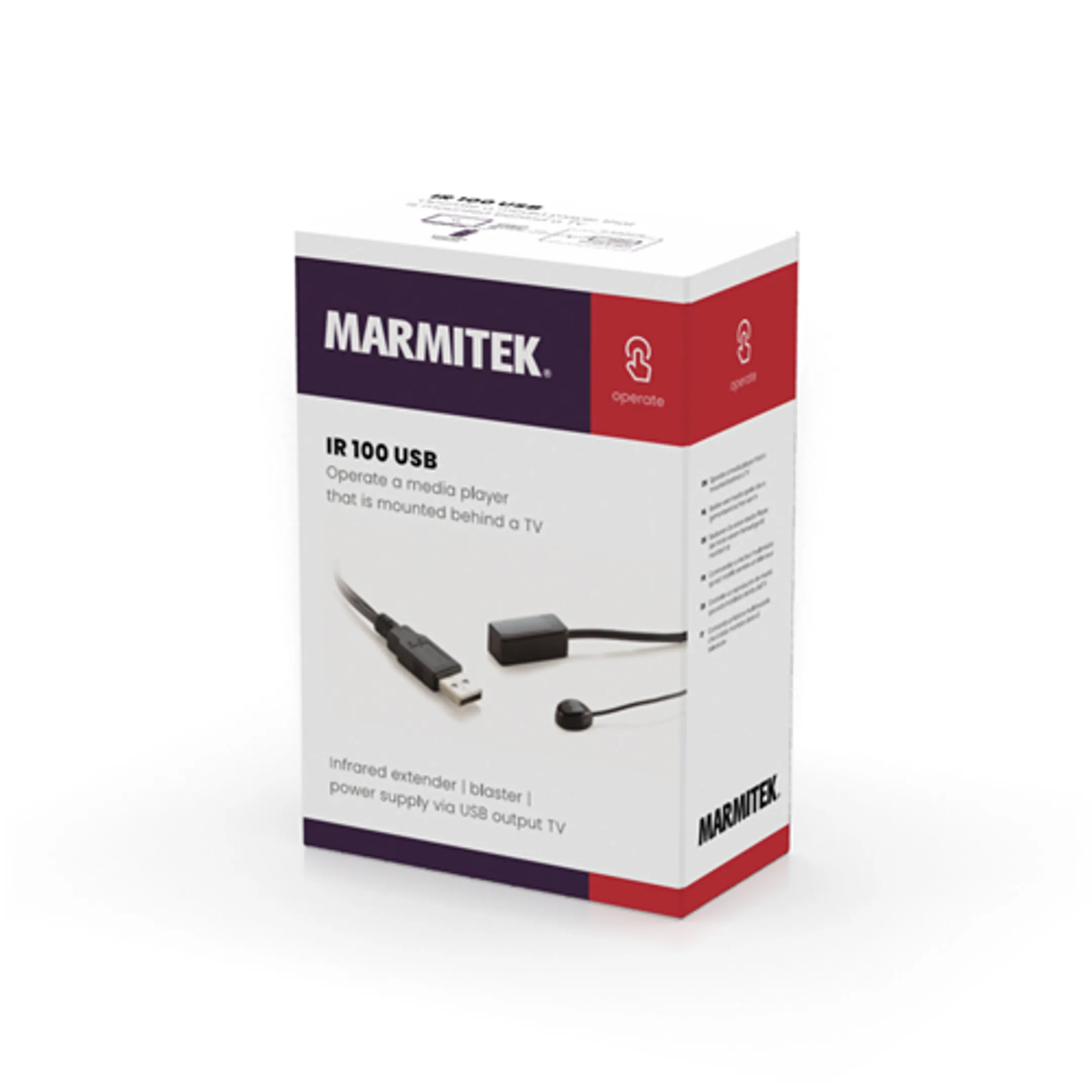 Marmitek Infrarood-ontvanger IR100USB - 2 m image
