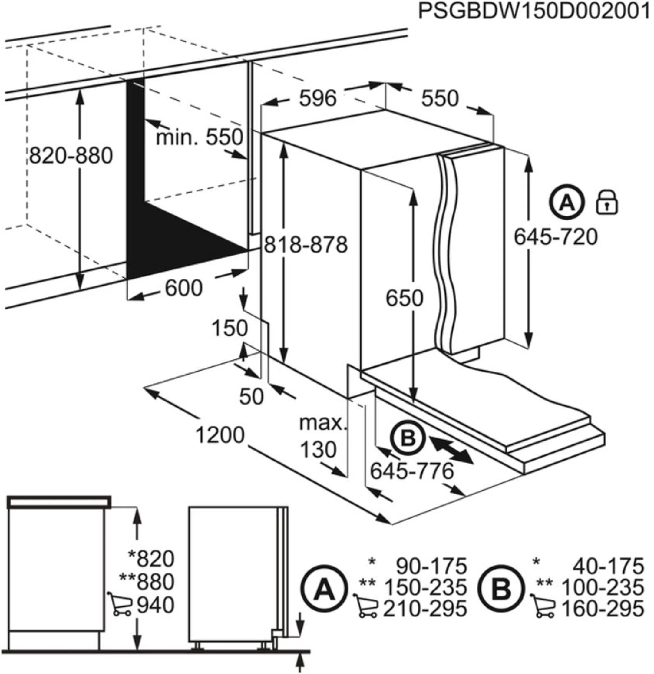 AEG Lave-vaisselle encastrable FSB42607Z AirDry image