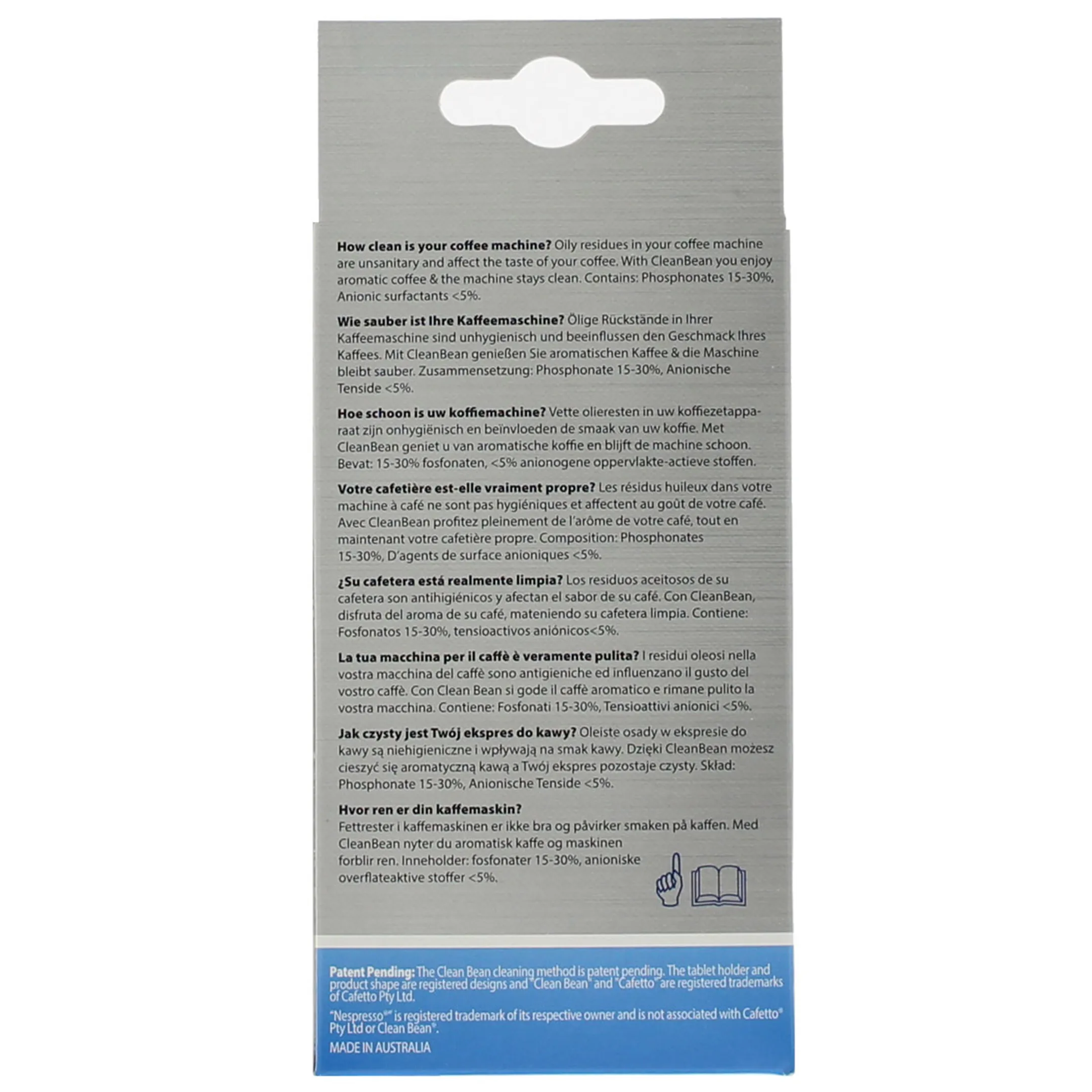 Scanpart CleanBean reinigingsset Nespresso image