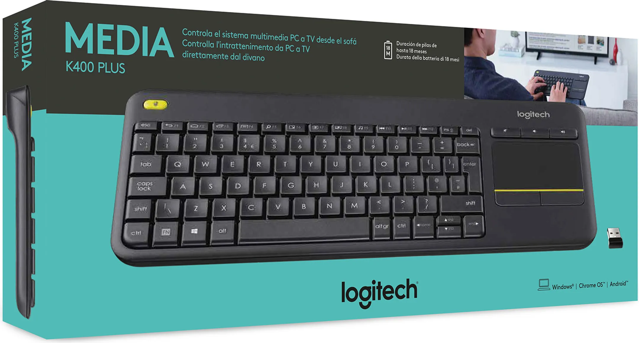 Logitech K400 Plus (AZERTY BE) image