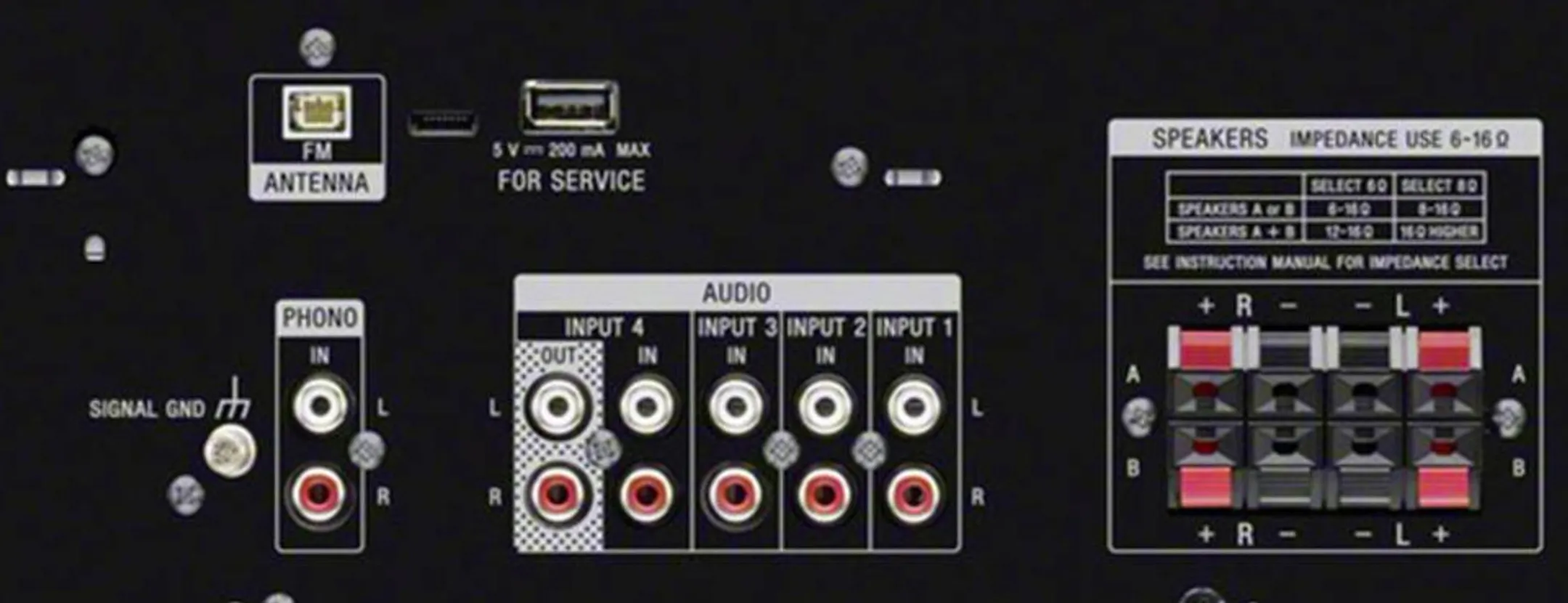 Sony Stereo Versterker BluetoothSTR-DH190 - Zwart image