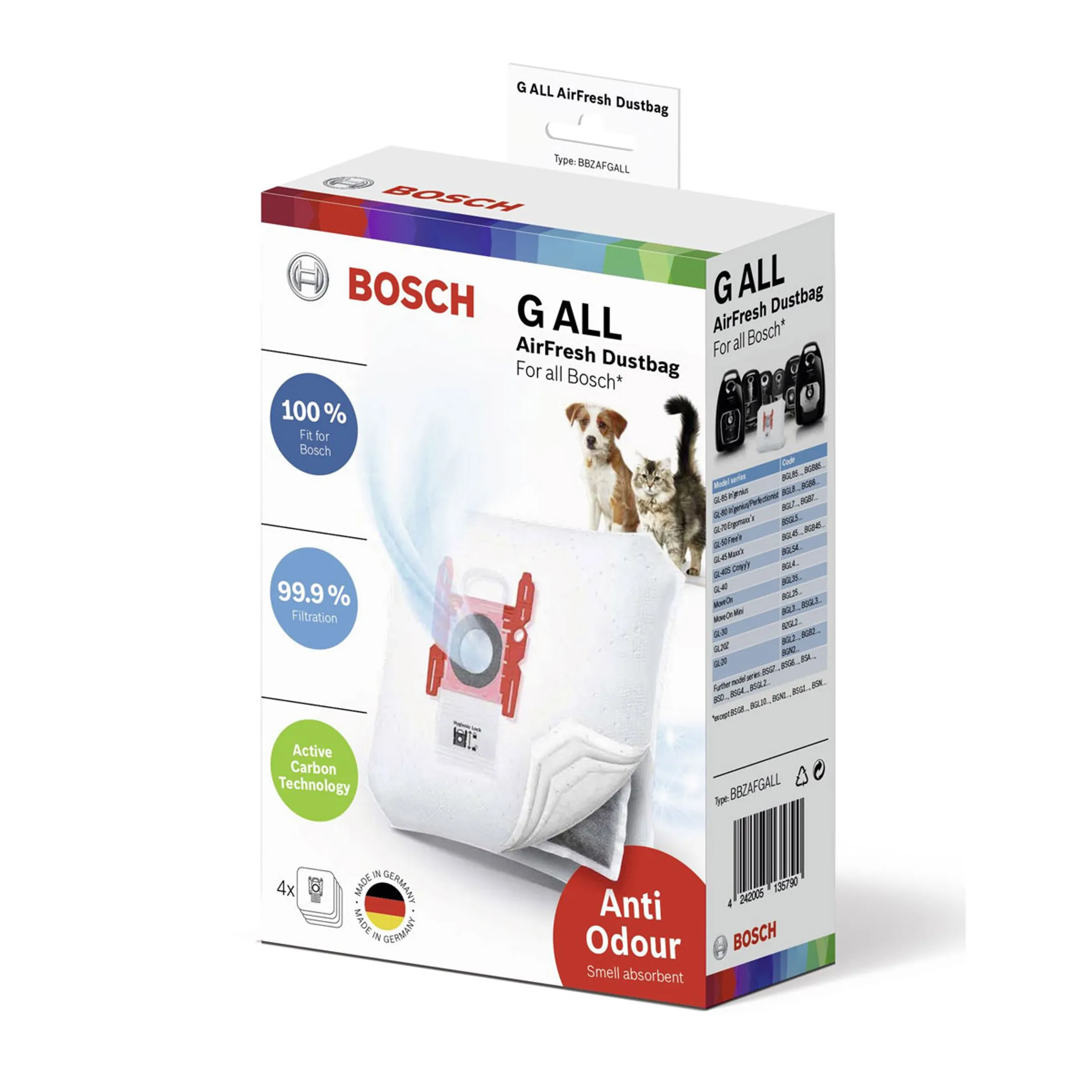 Bundle product Stofzakken BBZAFGALL