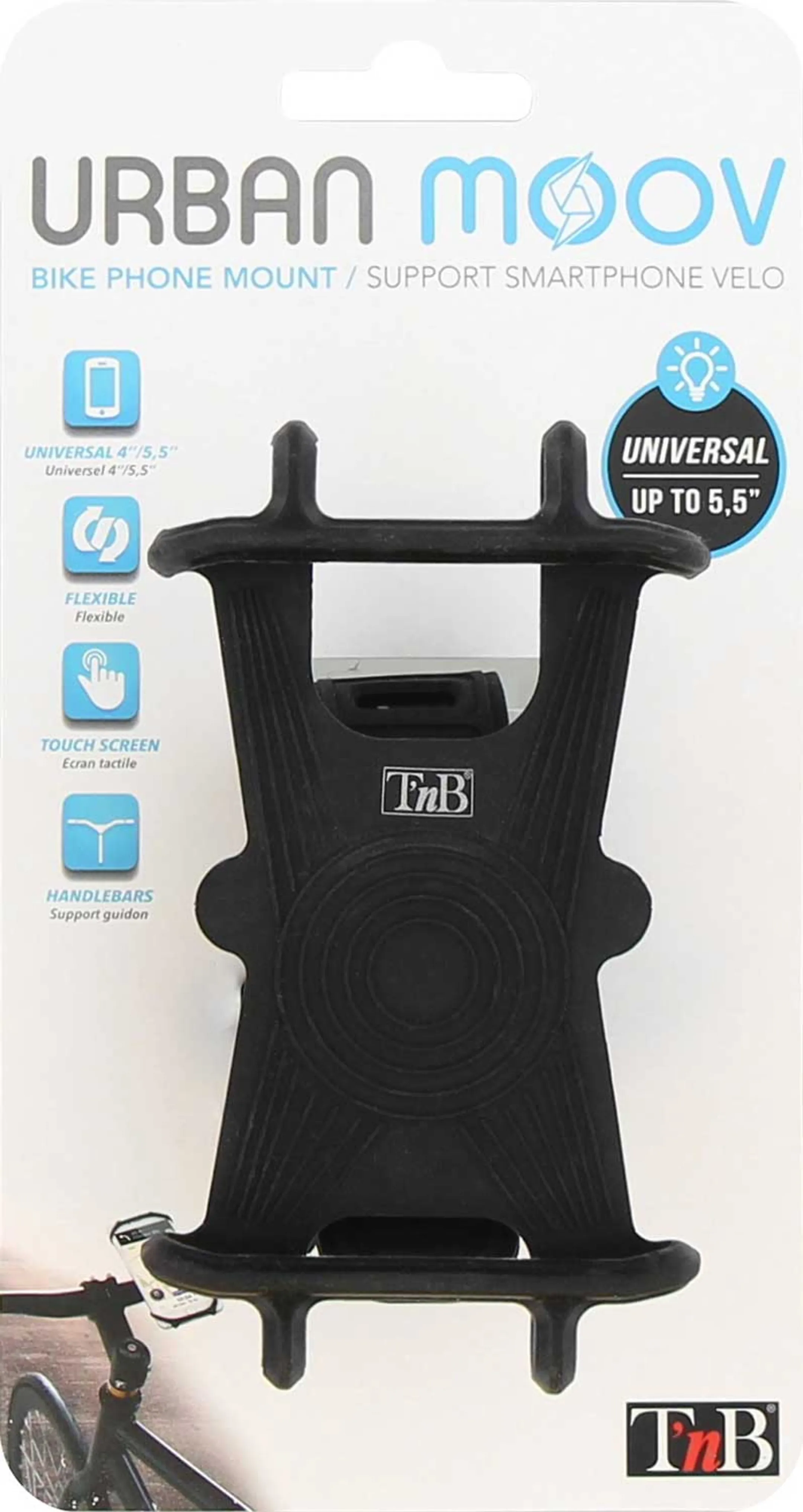 Urban Moov Universele fietsbevestiging voor 5,5" smartphones image