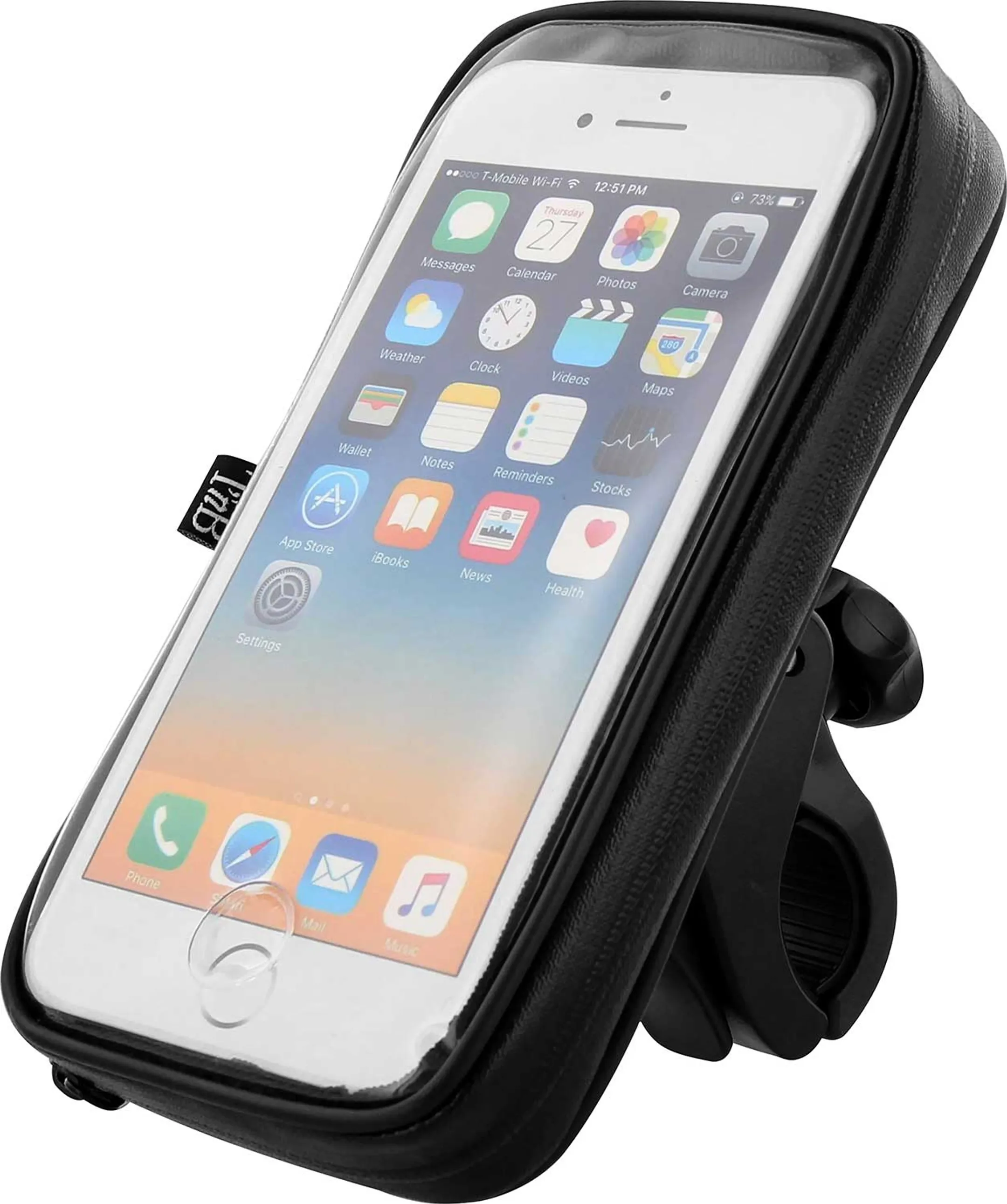 Support vélo universel refermable pour smartphones à 5,5"