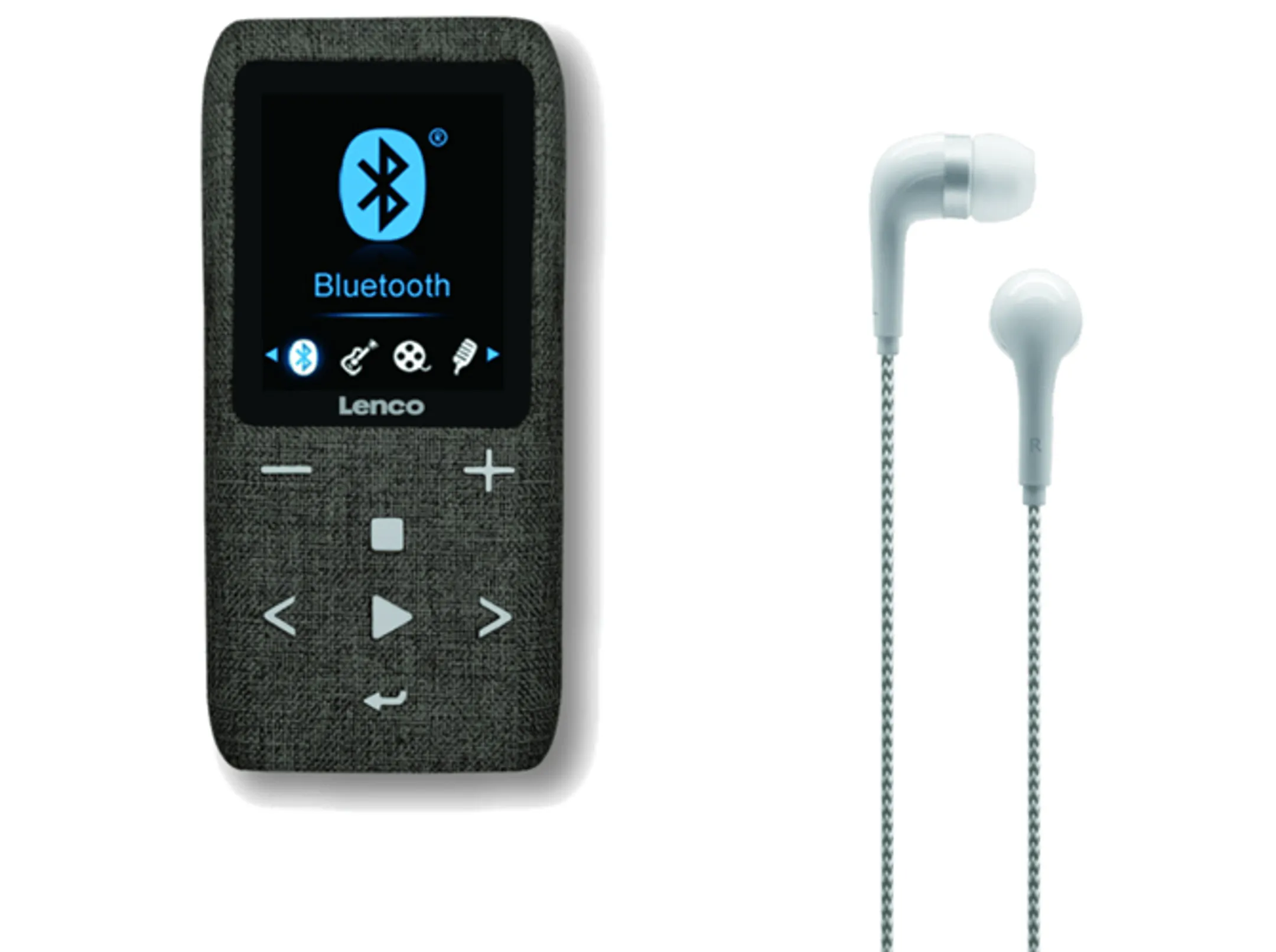 Draagbare MP3/MP4-speler Xemio-861BU - 8 GB - Grijs