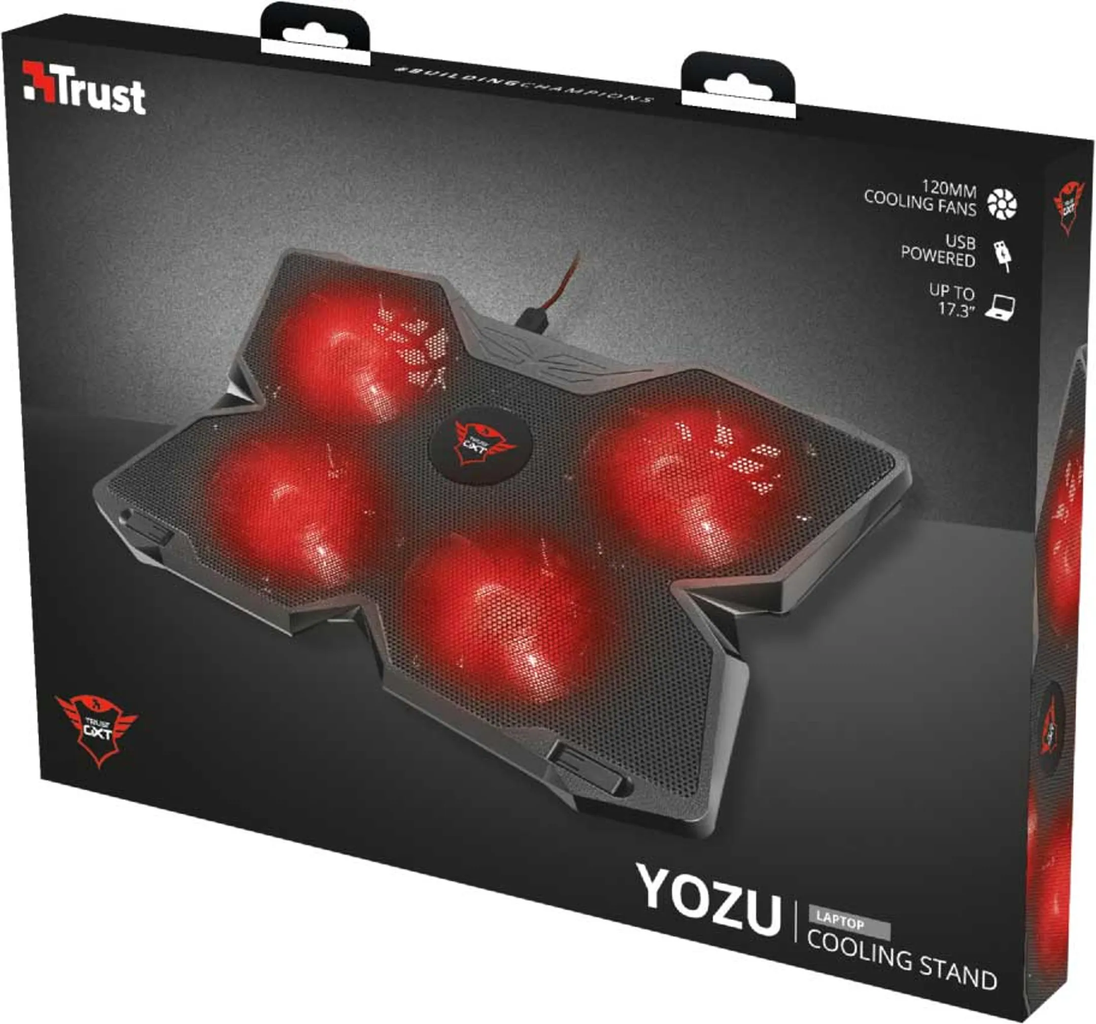 Trust Support de refroidissement Yozu pour ordinateurs à 17,3" - GXT 278 image