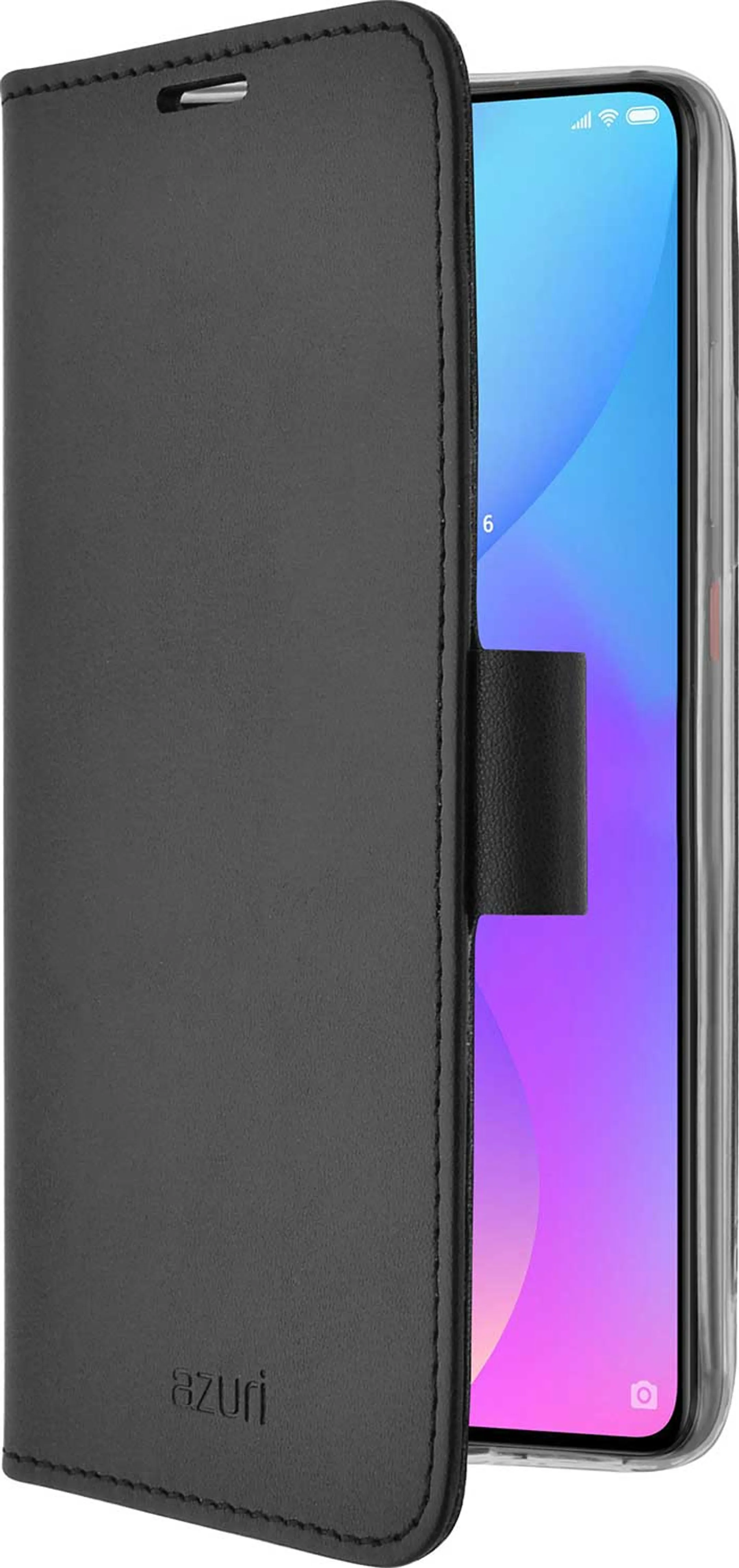 Azuri Étui portefeuille pour Mi 9T - Noir image
