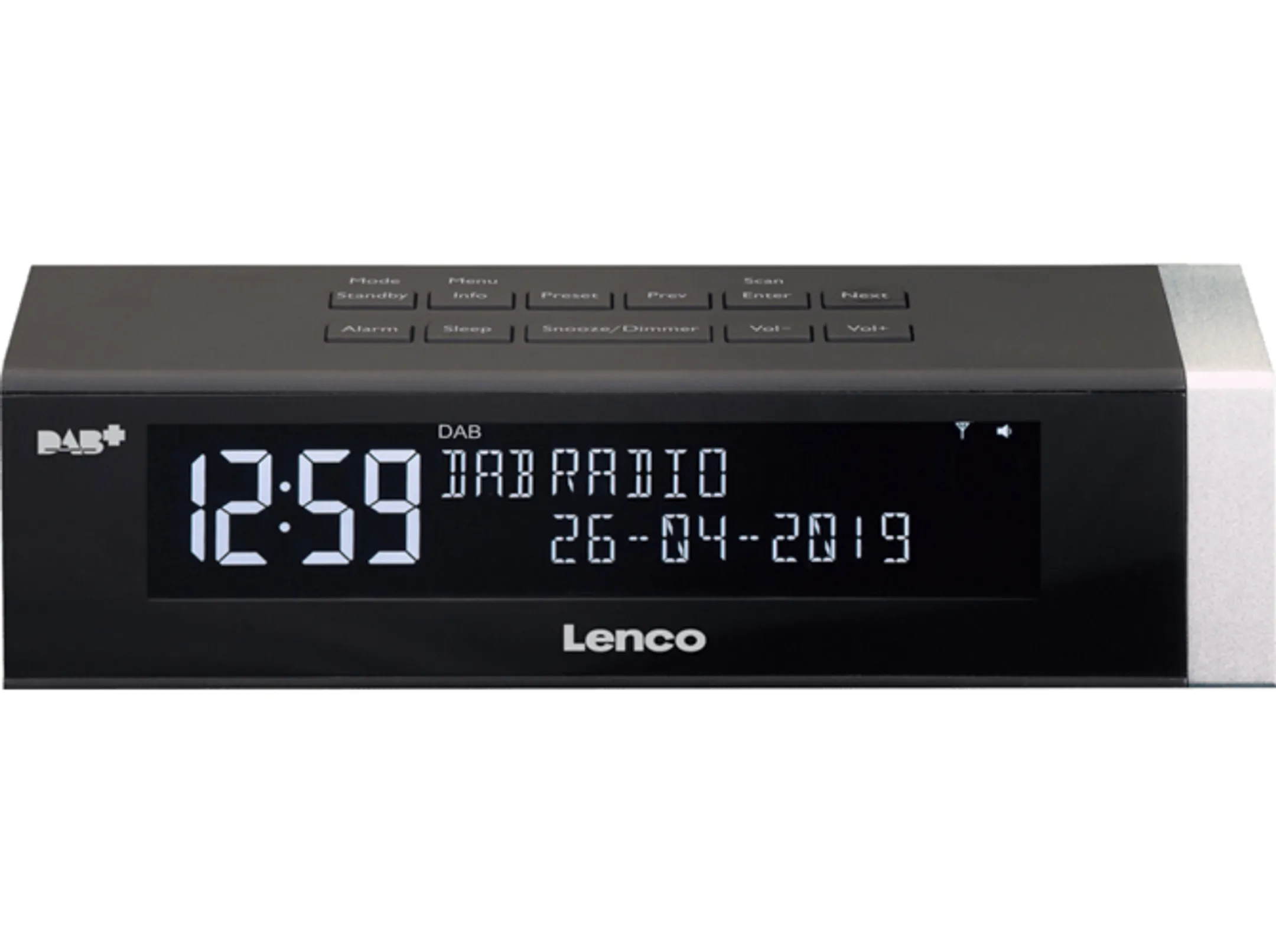 Stereo DAB+ wekkerradio - CR-630BK