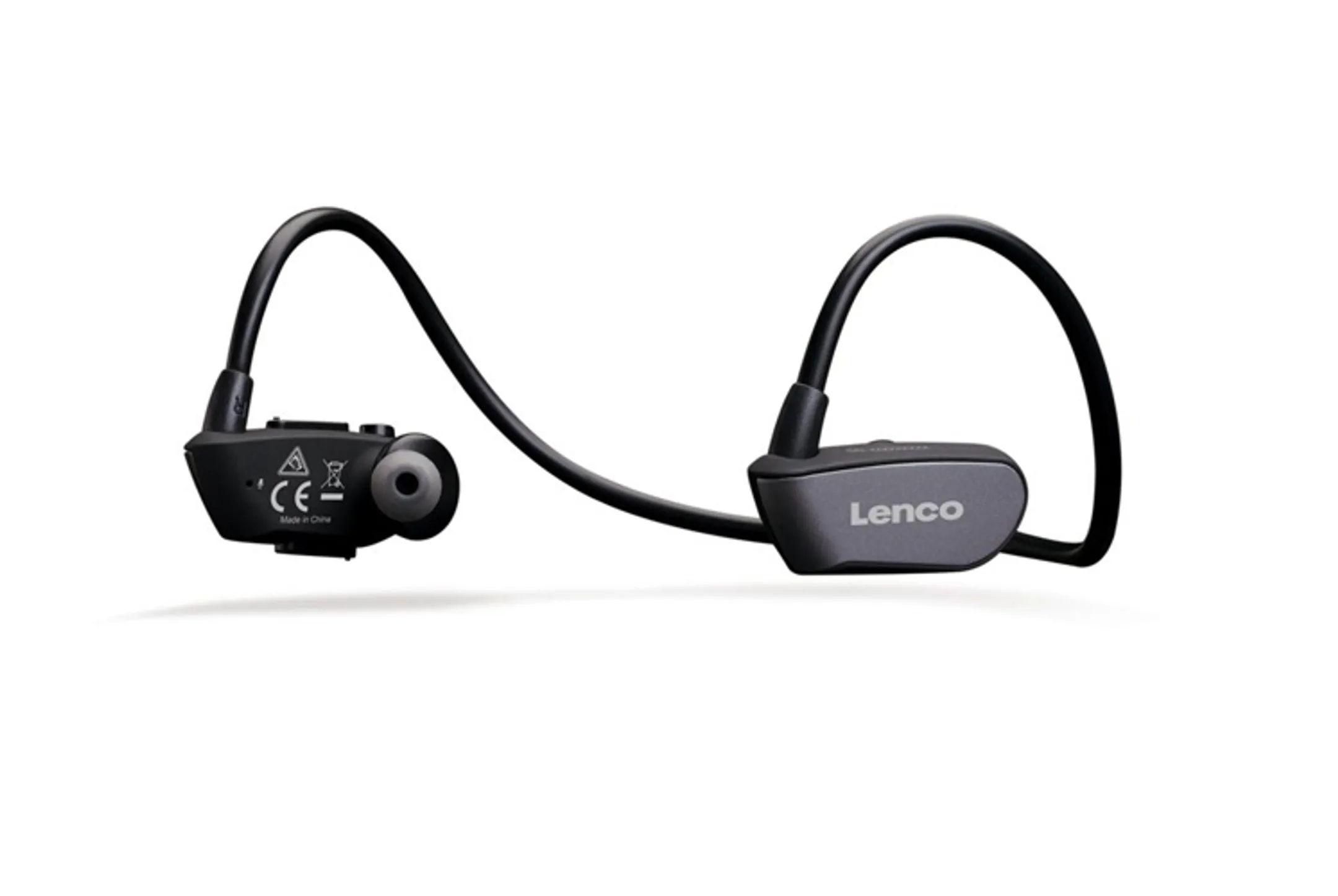 Lenco Écouteurs de sport Bluetooth avec lecteur MP3 - BTX-860BK - 8 Go image
