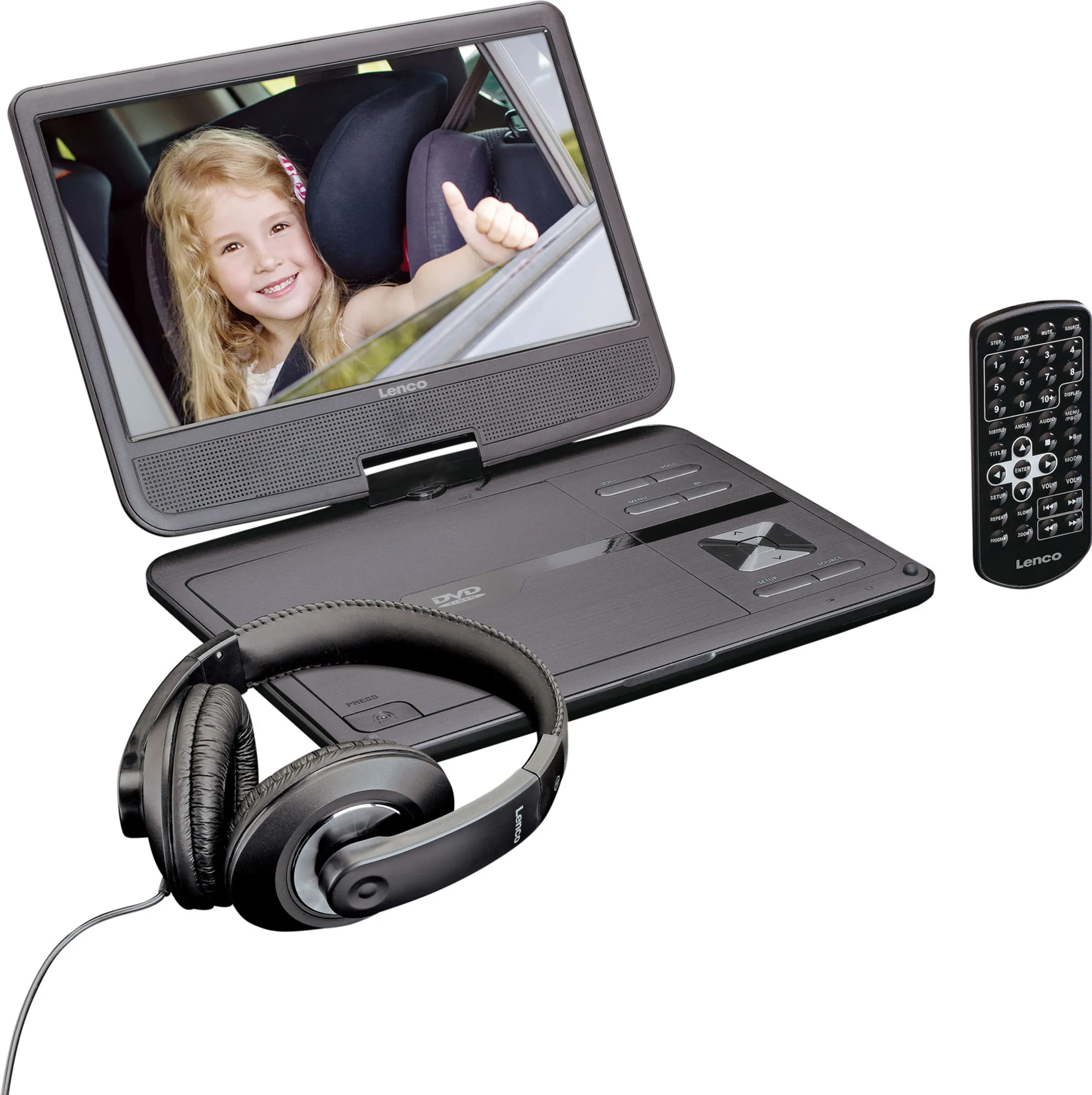 Lecteur DVD portable DVP-1010BK - 10 pouces