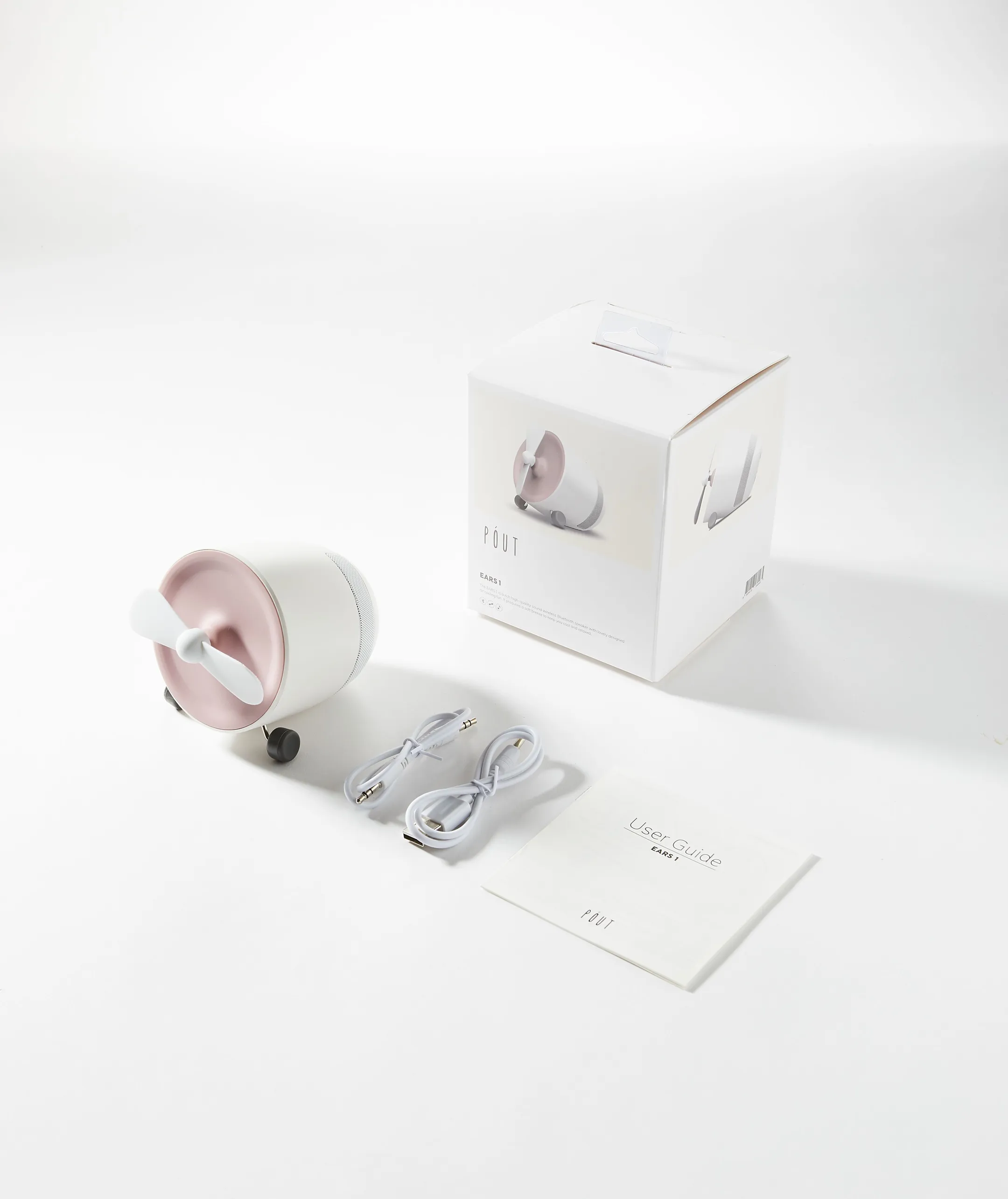 Pout Ears-1 Wireless Bluetooth Luidspreker met ventilator image