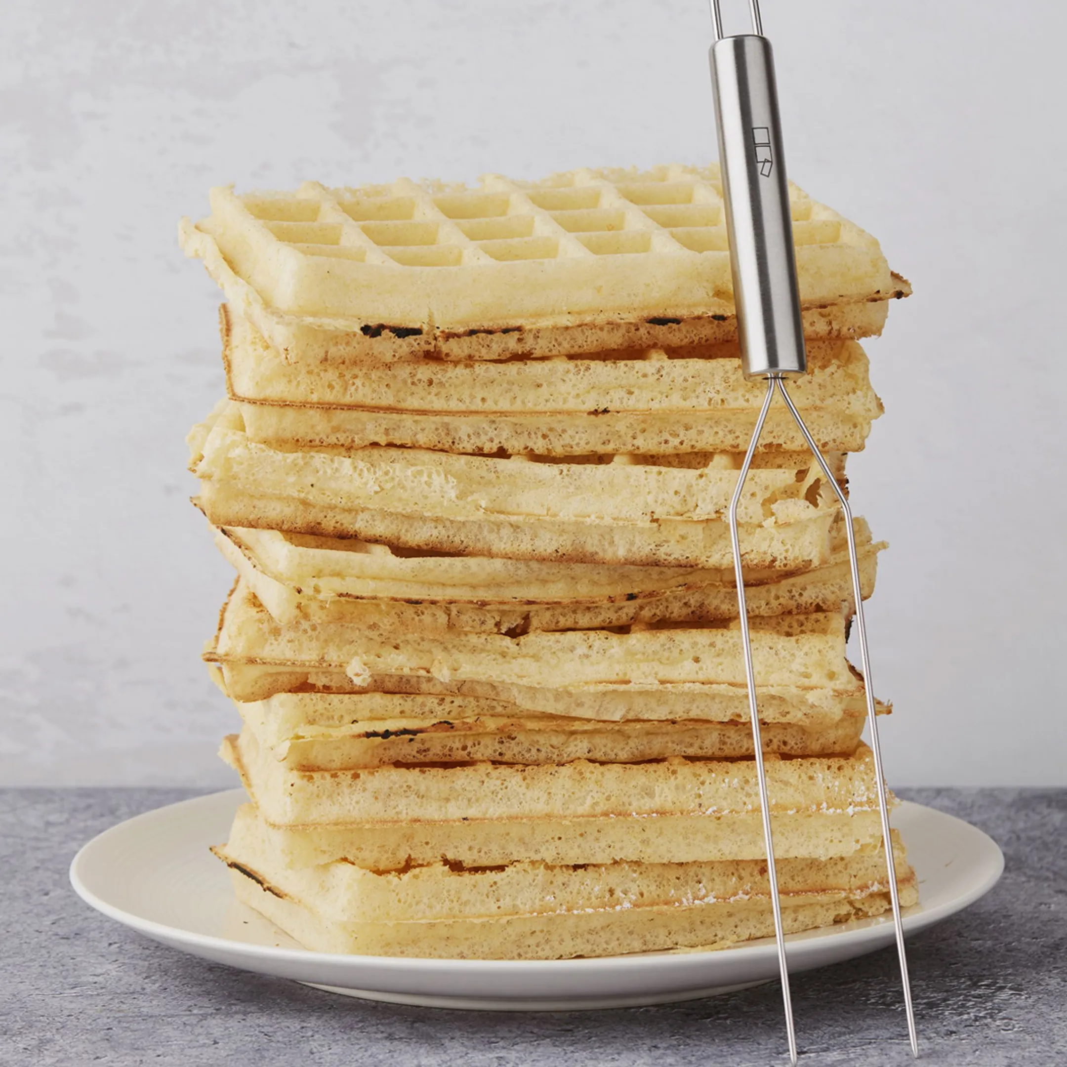 Point-Virgule Fourchette à gaufre - 31,5 cm image