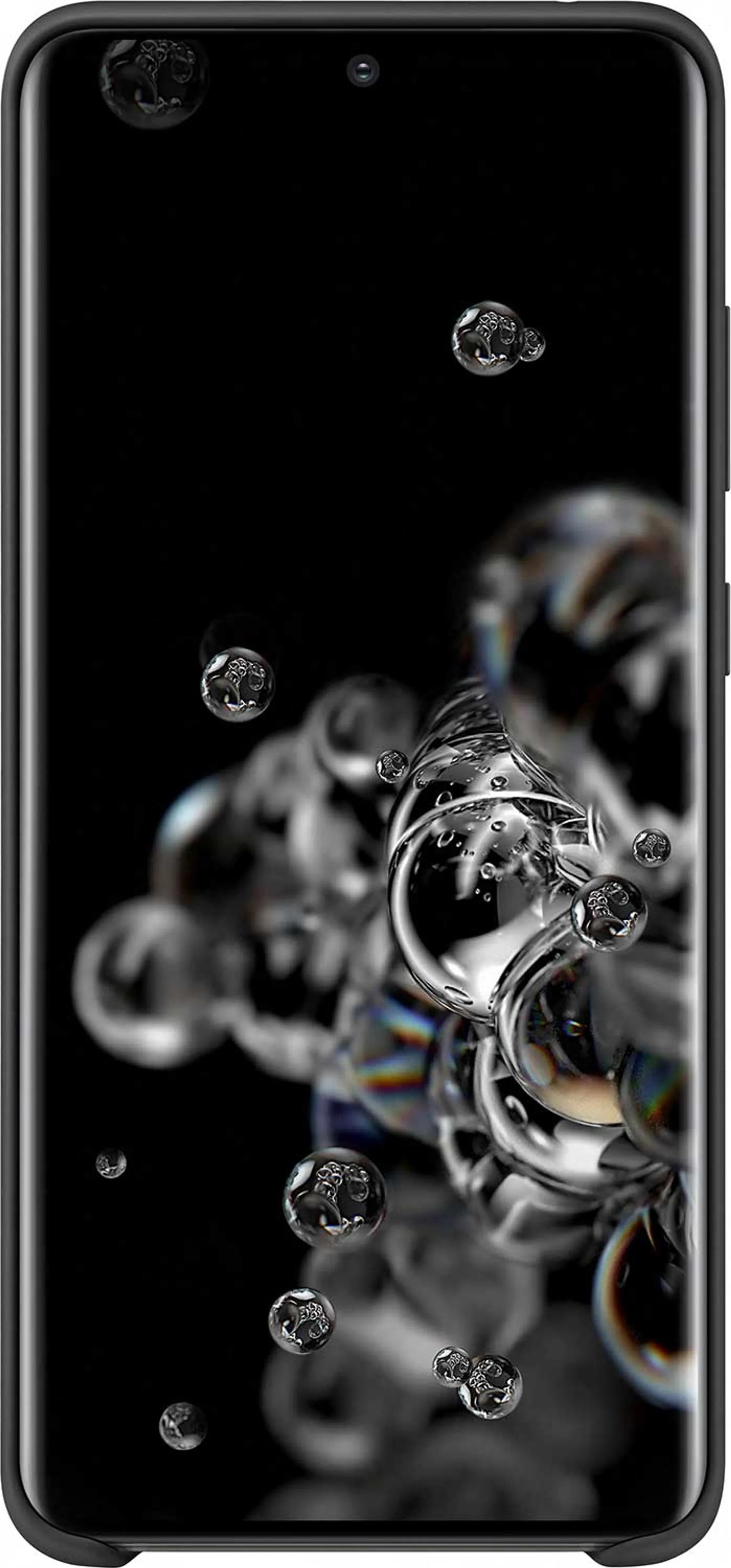 Samsung Siliconen backcover voor Galaxy S20 Ultra - Zwart image