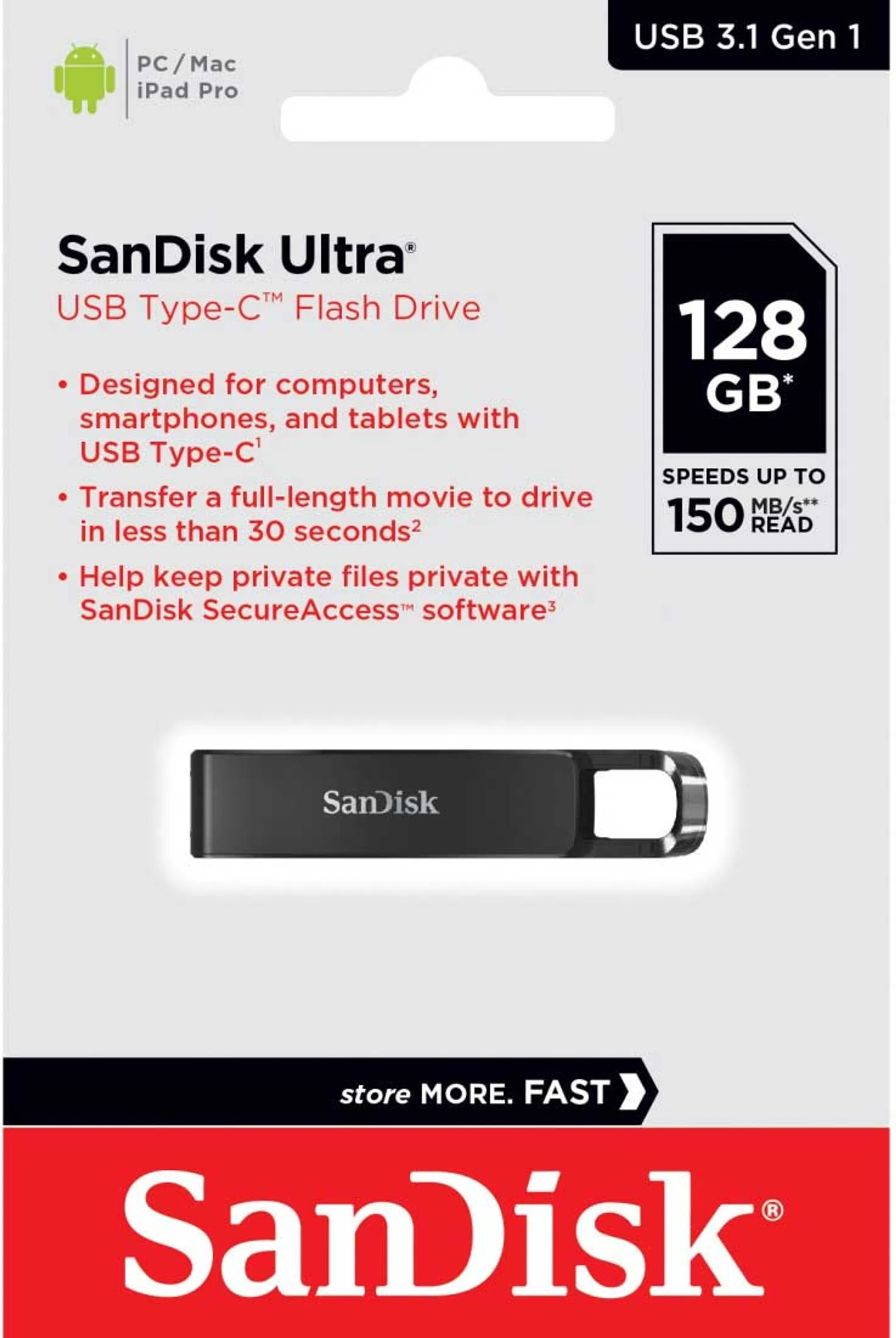 Sandisk Ultra® USB Type C™ - 128 GB image
