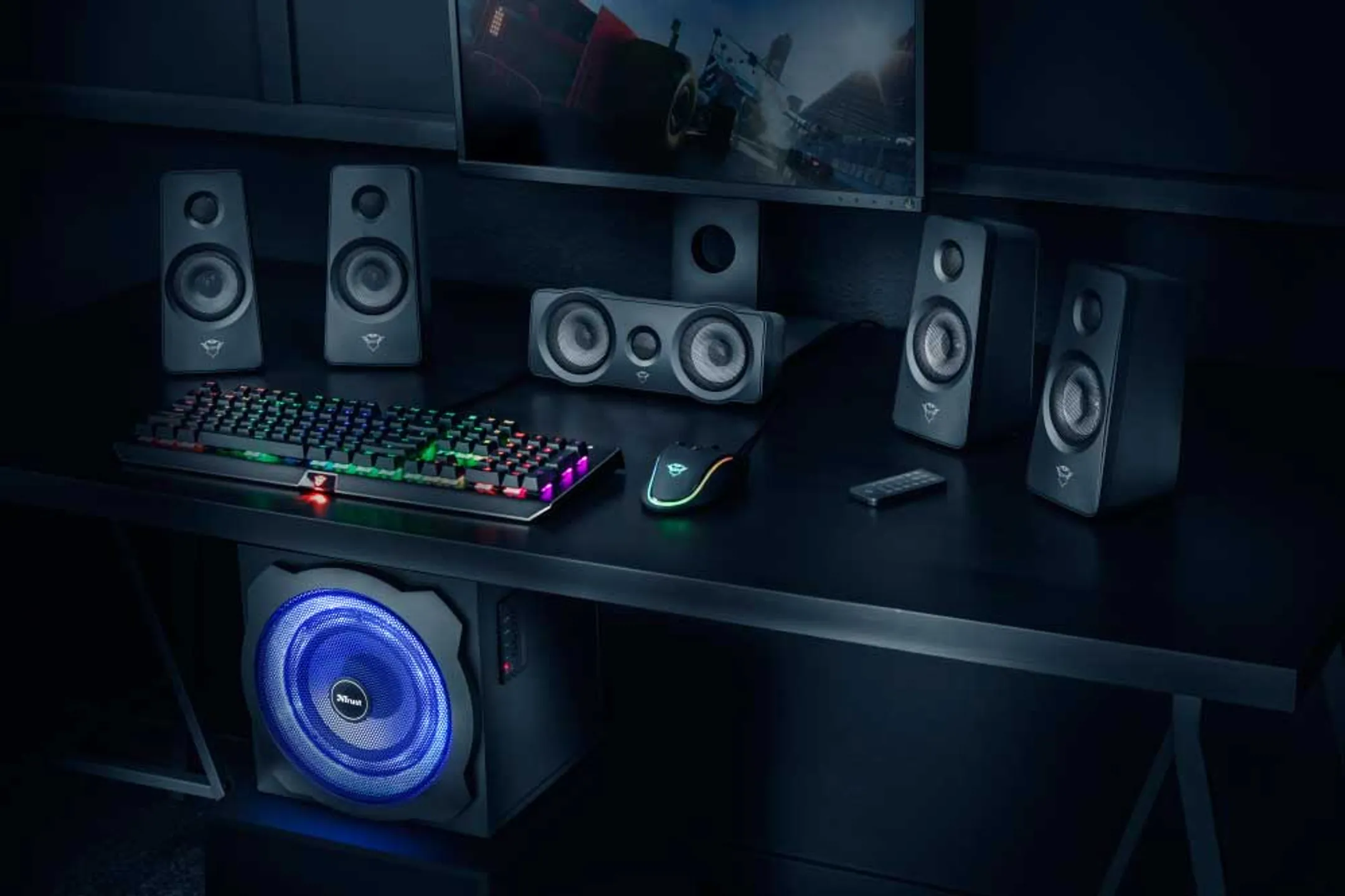 Trust Tytan kit d'enceintes 5.1 Son Surround GXT 658 image