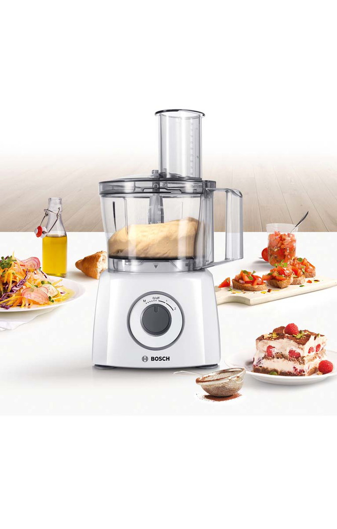 Bosch Foodprocessor MCM3100W Multitalent 3 Krëfel de beste prijzen