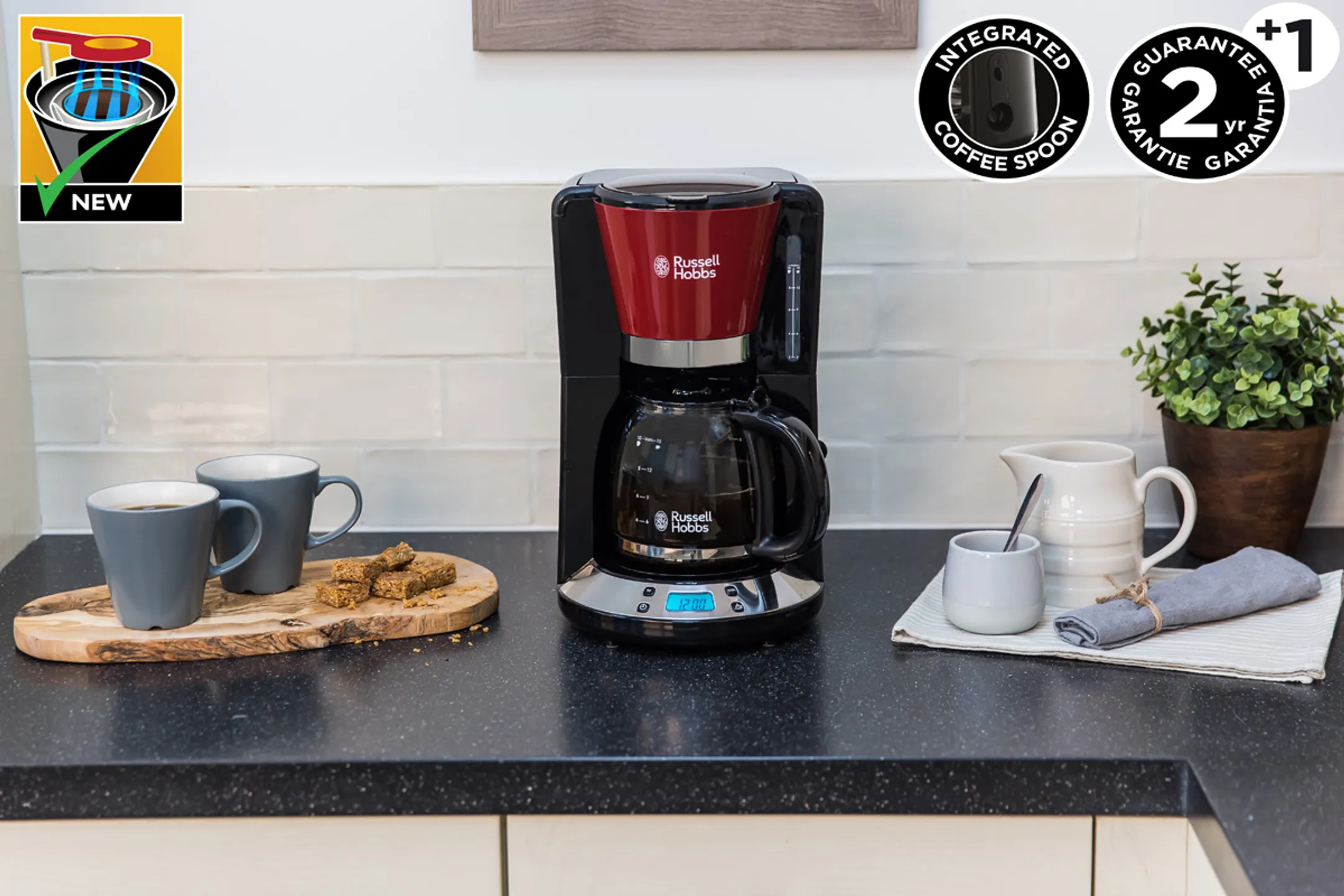 Russell Hobbs Koffiezetapparaat Colours Plus+ 24031-56 image
