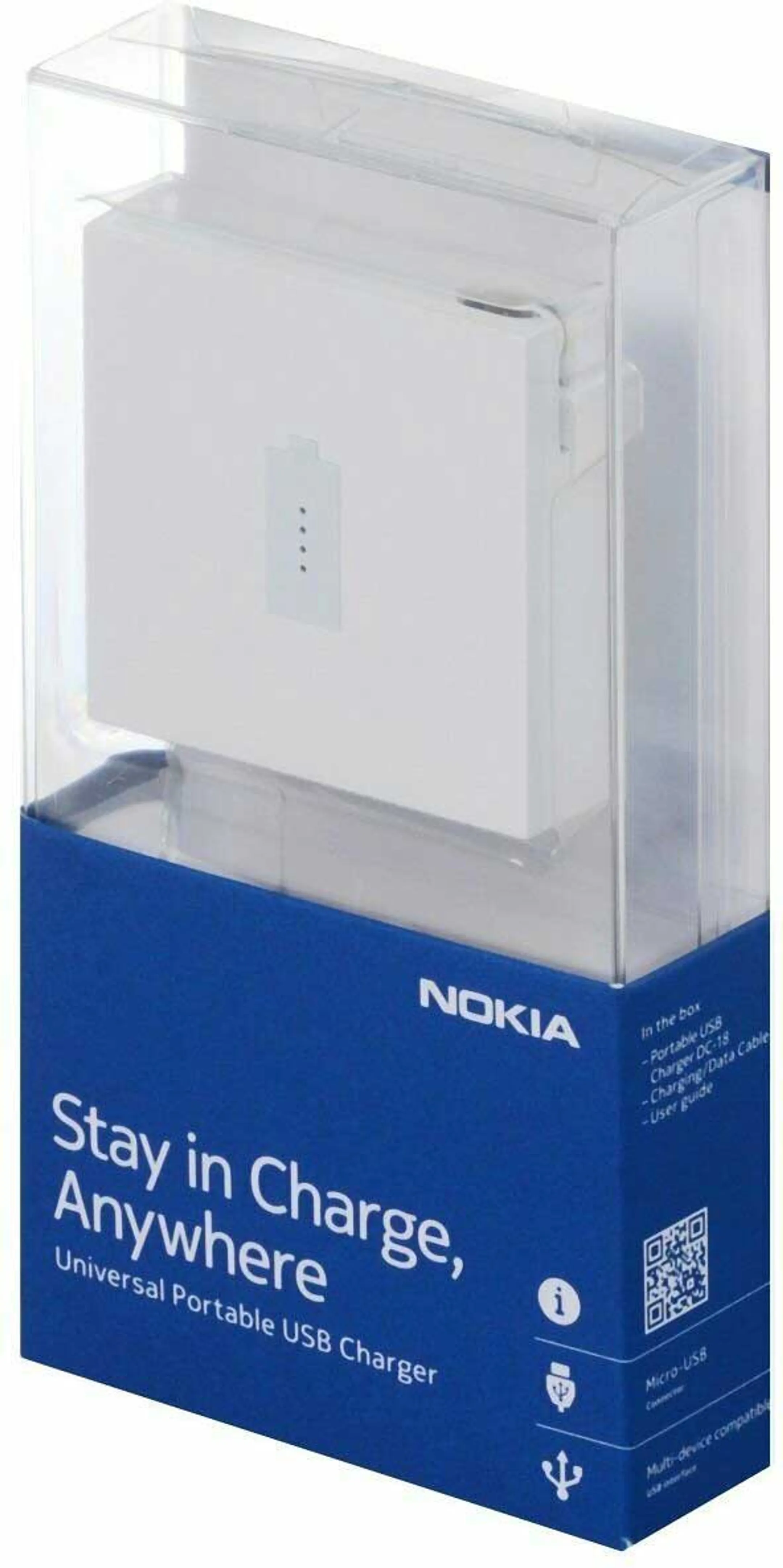 Nokia Powerbank DC-18 - 1.720 mAh - Wit image